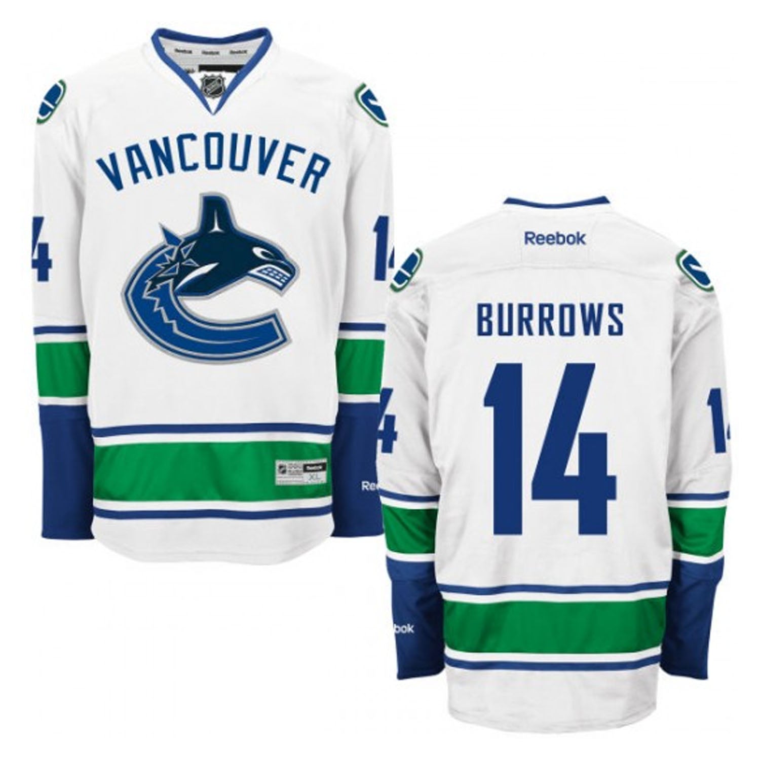 Alexandre Burrows Vancouver Canucks 14 Jersey