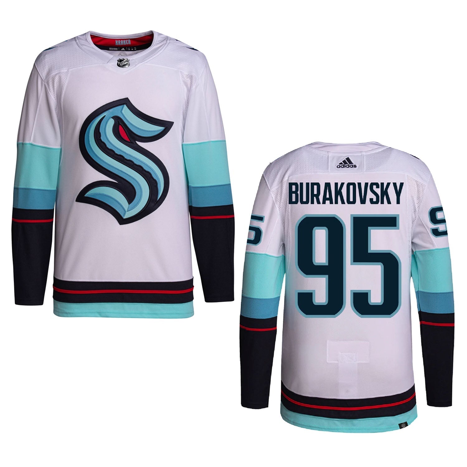 Andre Burakovsky Seatle Kraken 95 Jersey