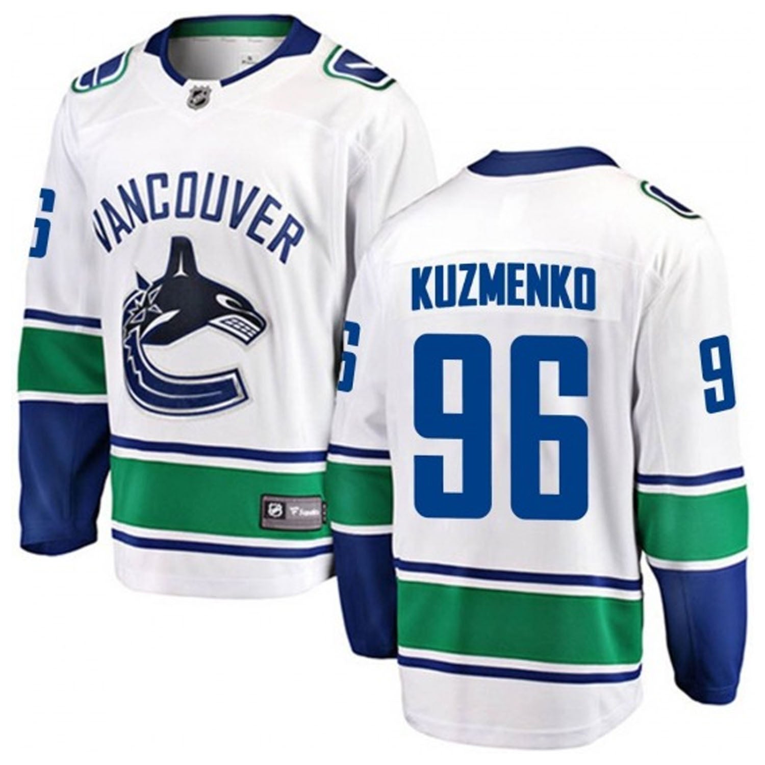 Andrei Kuzmenko Vancouver Canucks 96 Jersey