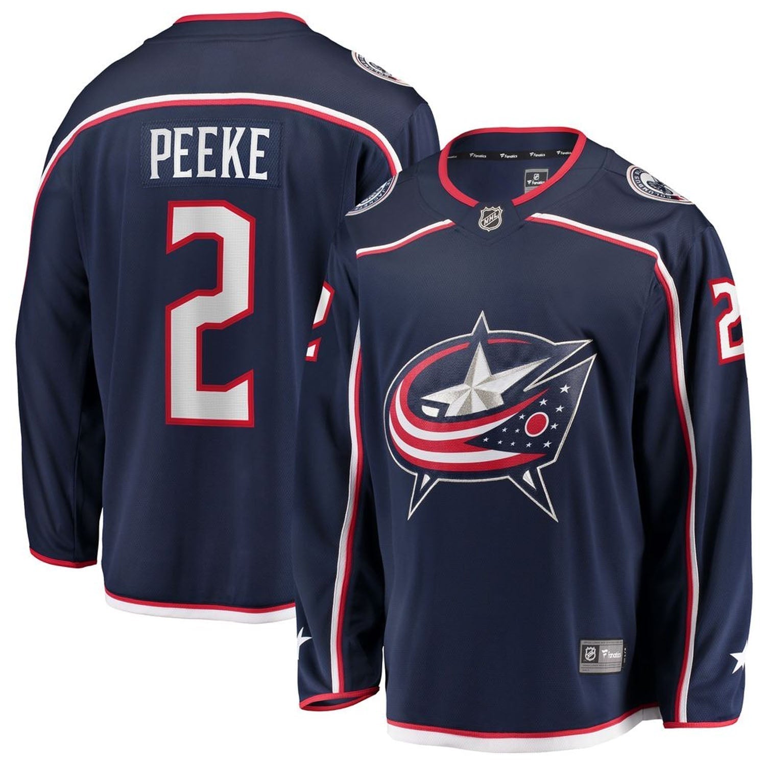 Andrew Peeke Columbus Blue Jackets 2 Jersey