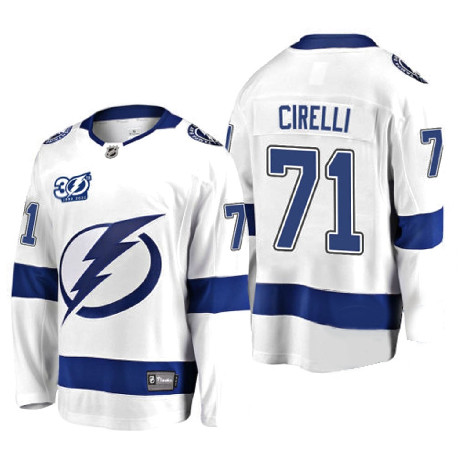 Anthony Cirelli Tampa Bay Lightning 71 Jersey