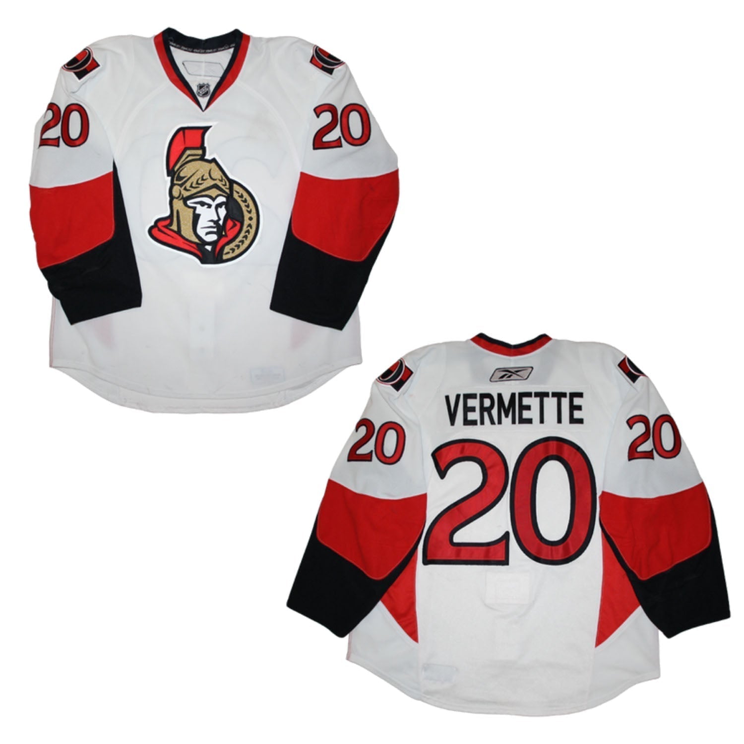 Antoine Vermette Ottawa Senators 20 Jersey