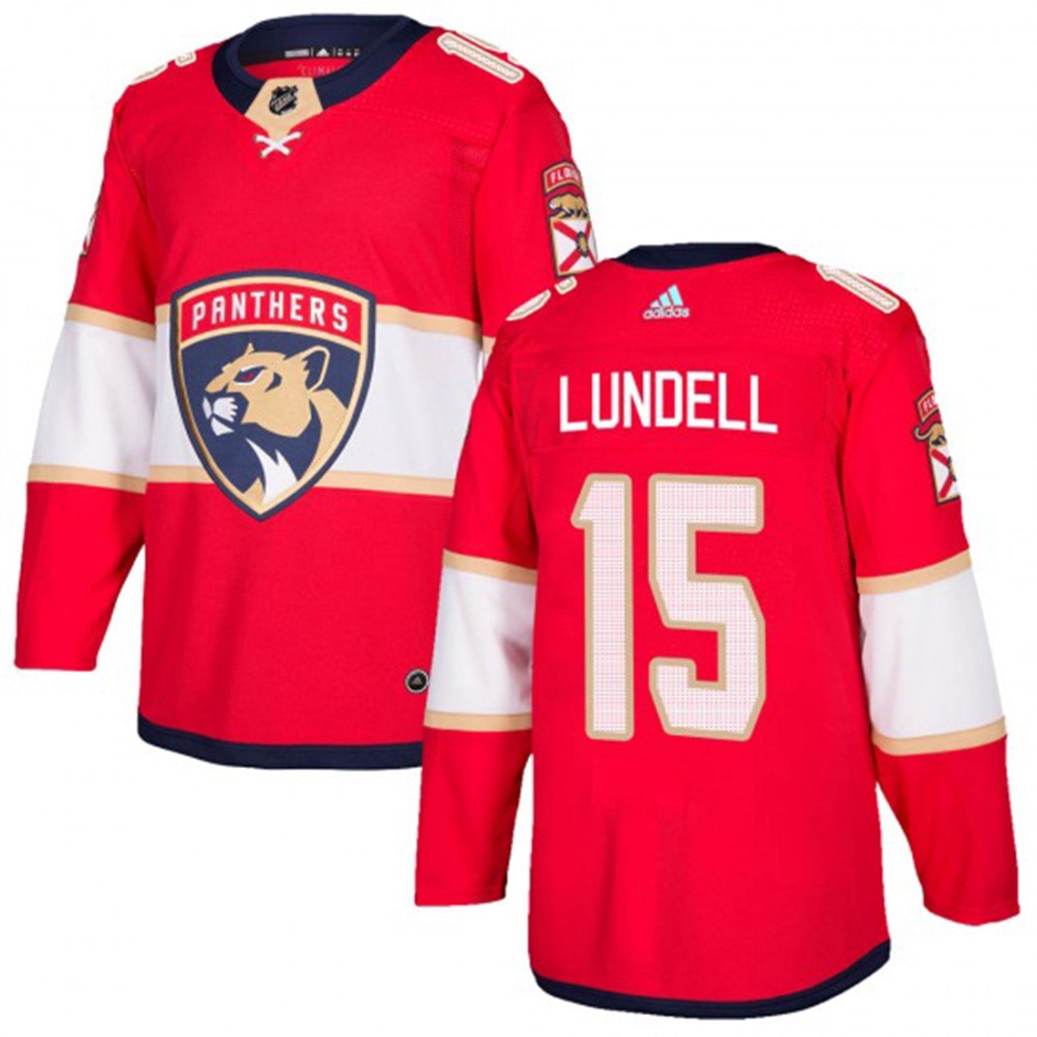 Anton Lundell Florida Panthers 15 Jersey