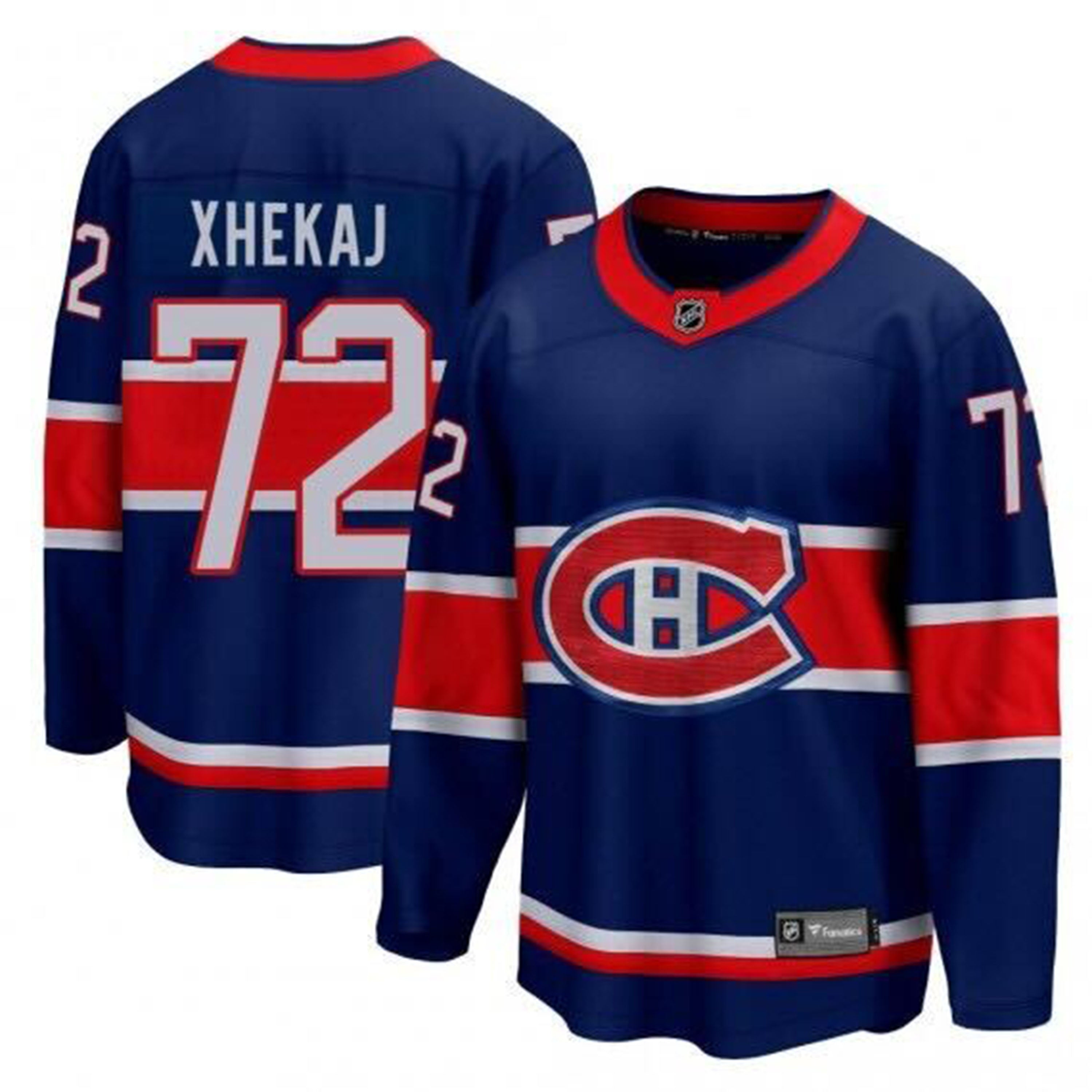 Arber Xhekaj Montreal Canadiens 72 Jersey