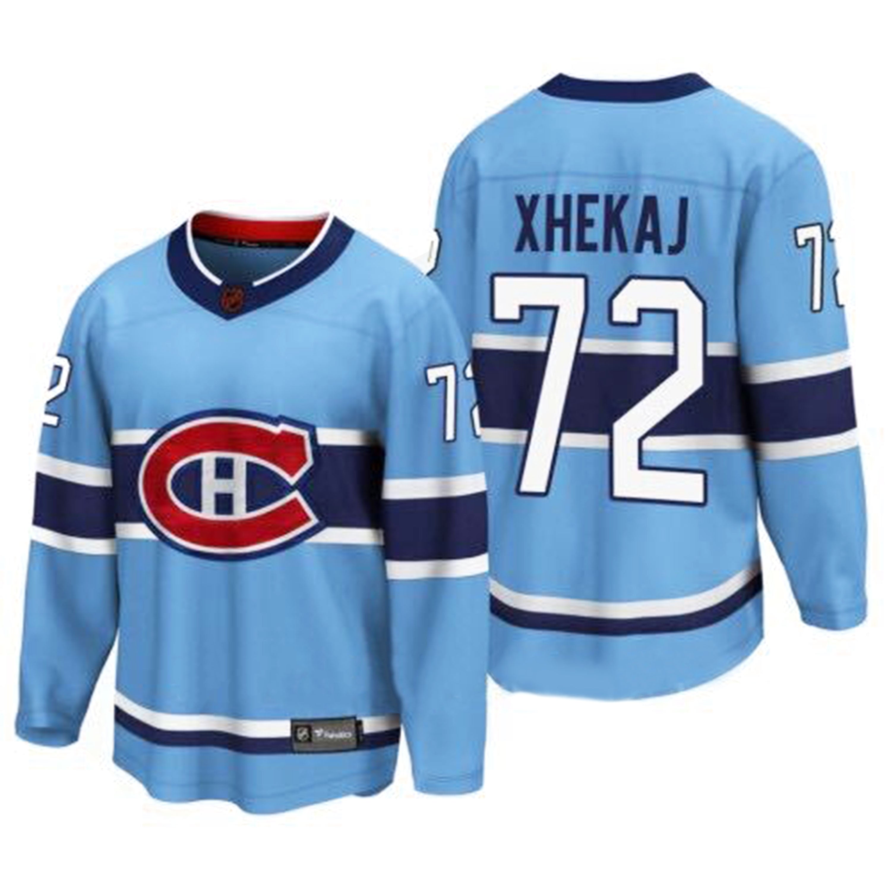 Arber Xhekaj Montreal Canadiens 72 Jersey