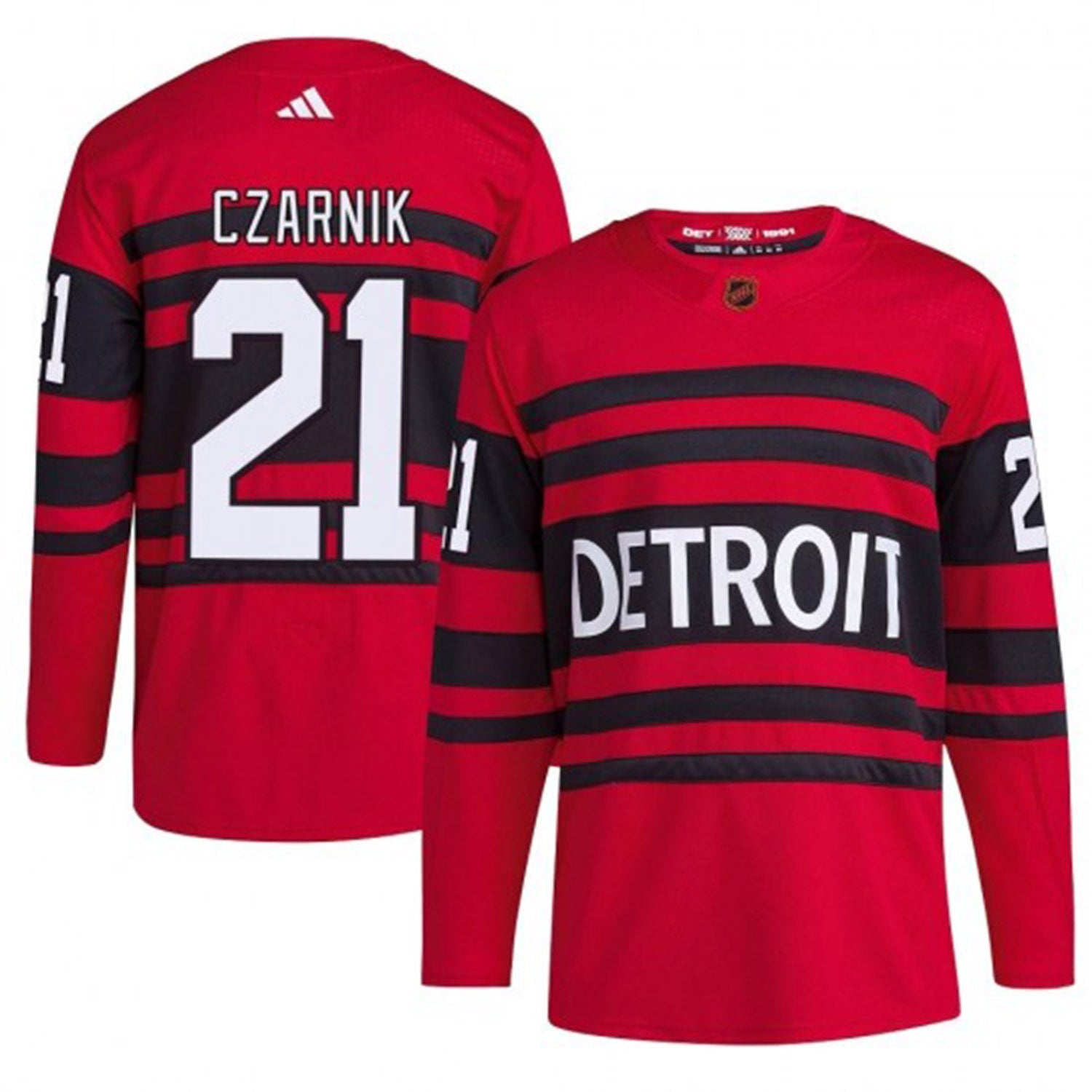 Austin Czarnik Detroit Red Wings 21 Jersey
