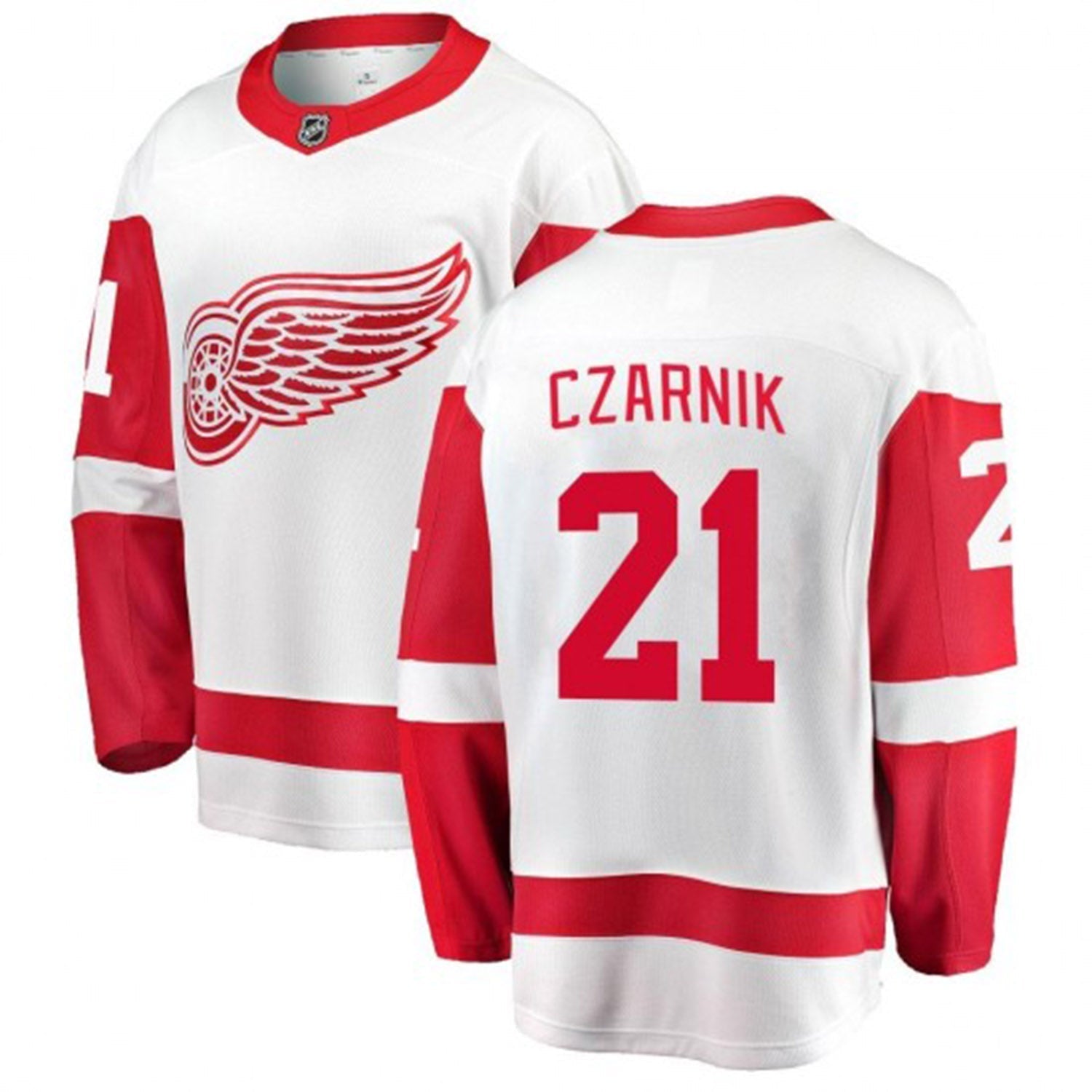 Austin Czarnik Detroit Red Wings 21 Jersey