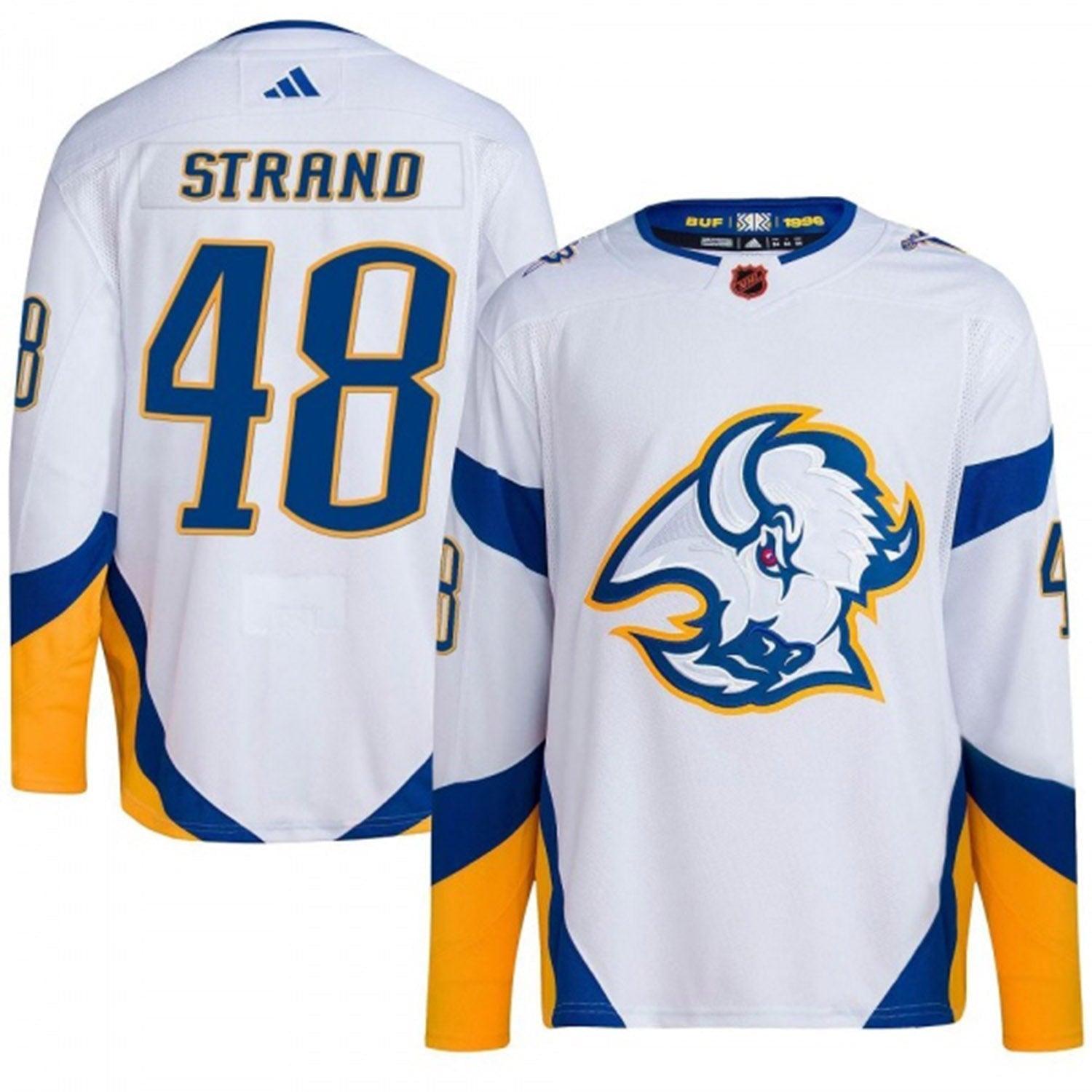 Austin Strand Buffalo Sabres 48 Jersey
