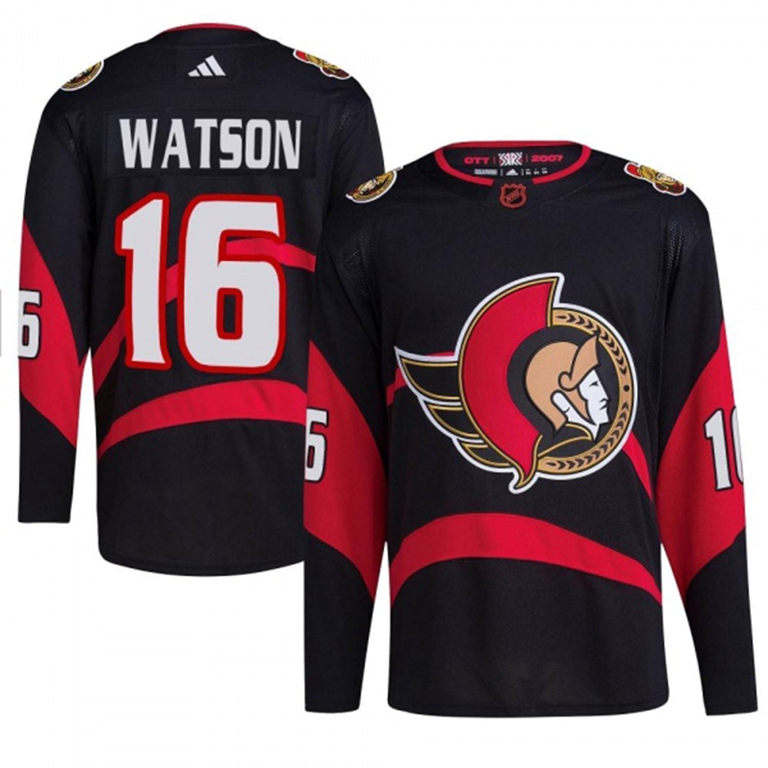 Austin Watson Ottawa Senators 16 Jersey