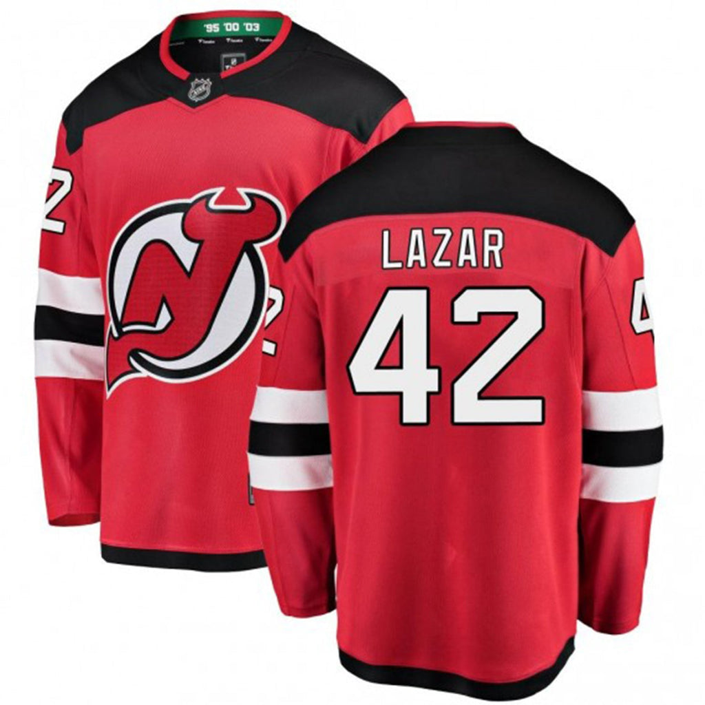 Curtis Lazar New Jersey Devils 42 Jersey