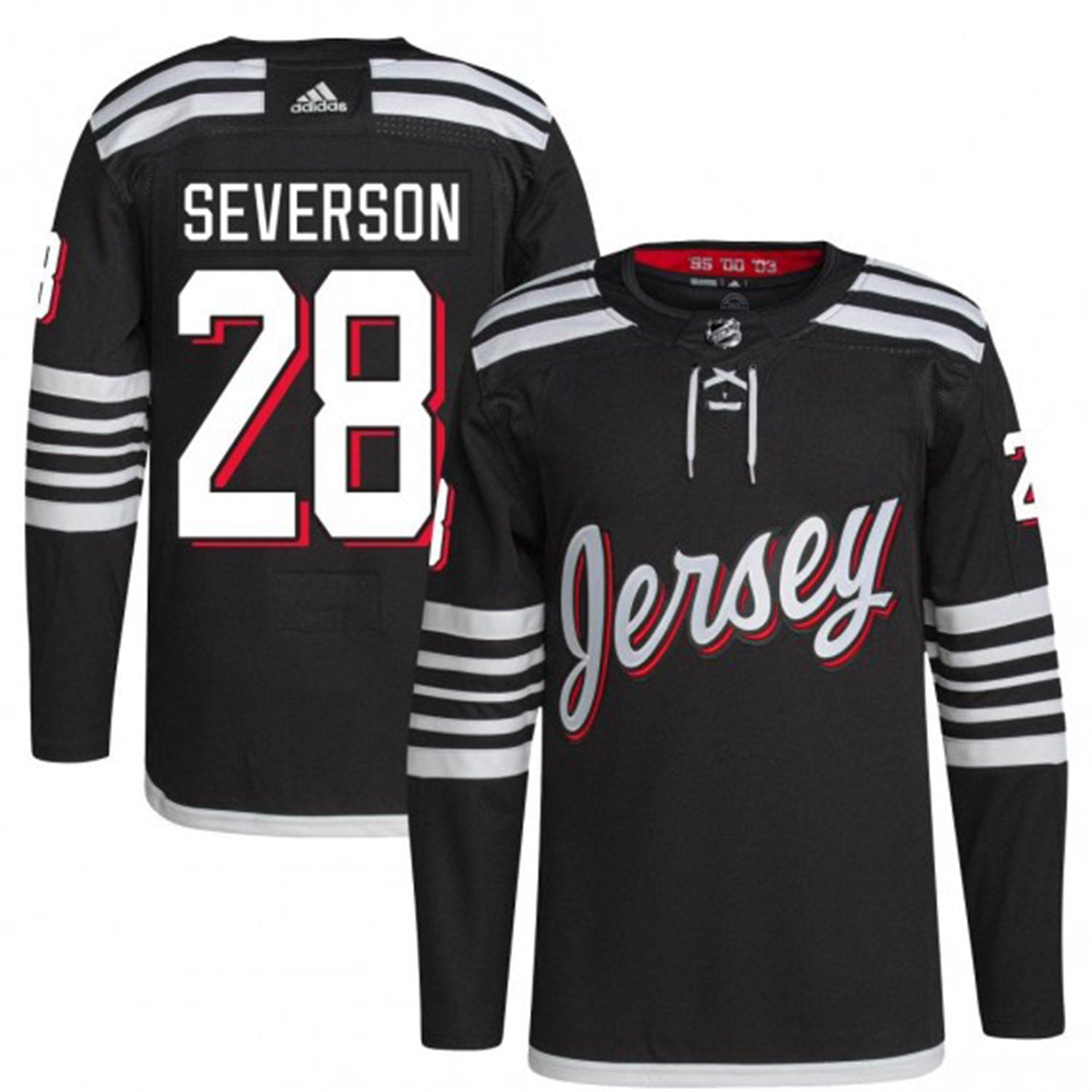 Damon Severson New Jersey Devils 28 Jersey