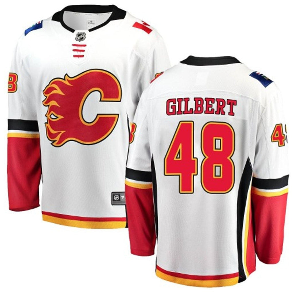 Dennis Gilbert Calgary Flames 48 Jersey