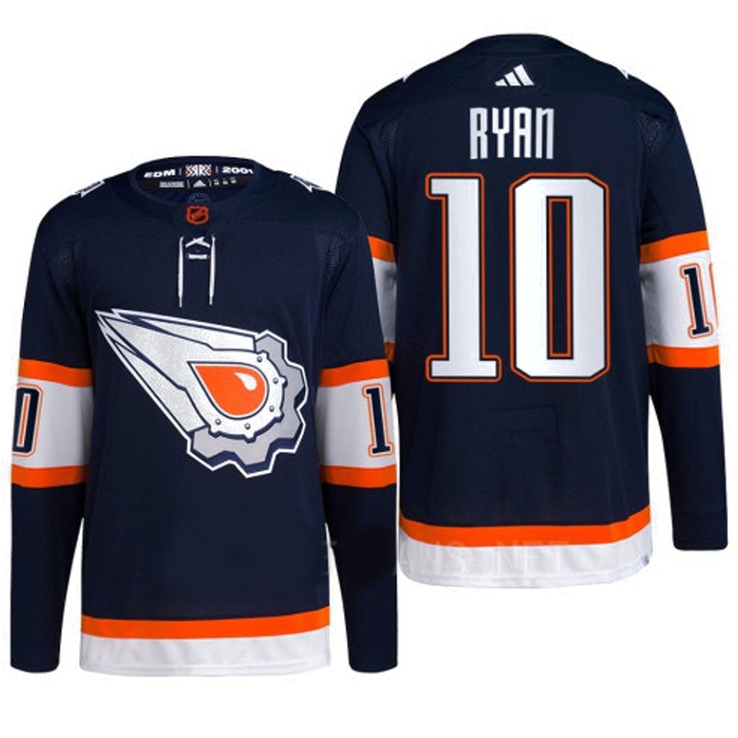 Derek Ryan Edmonton Oilers 10 Jersey
