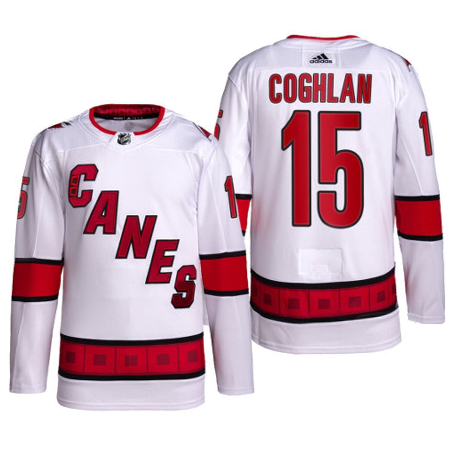 Dylan Coghlan Carolina Hurricanes 15 Jersey
