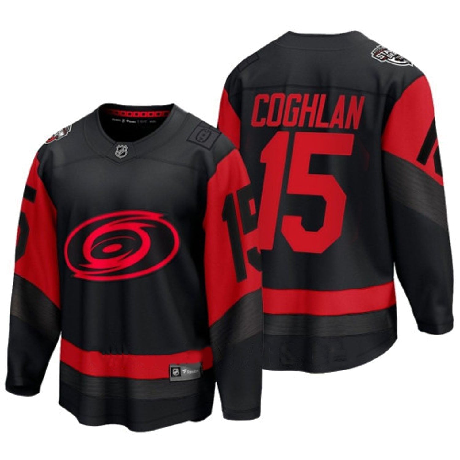 Dylan Coghlan Carolina Hurricanes 15 Jersey
