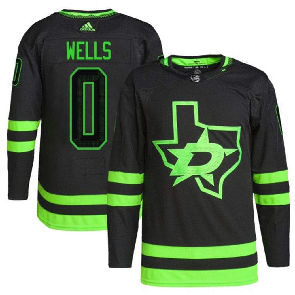 Dylan Wells Dallas Stars 0 Jersey