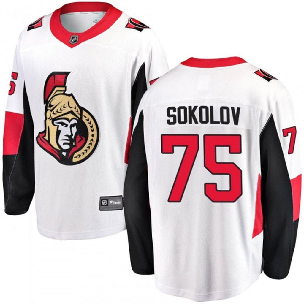 Egor Sokolov Chicago Blackhawks 75 Jersey
