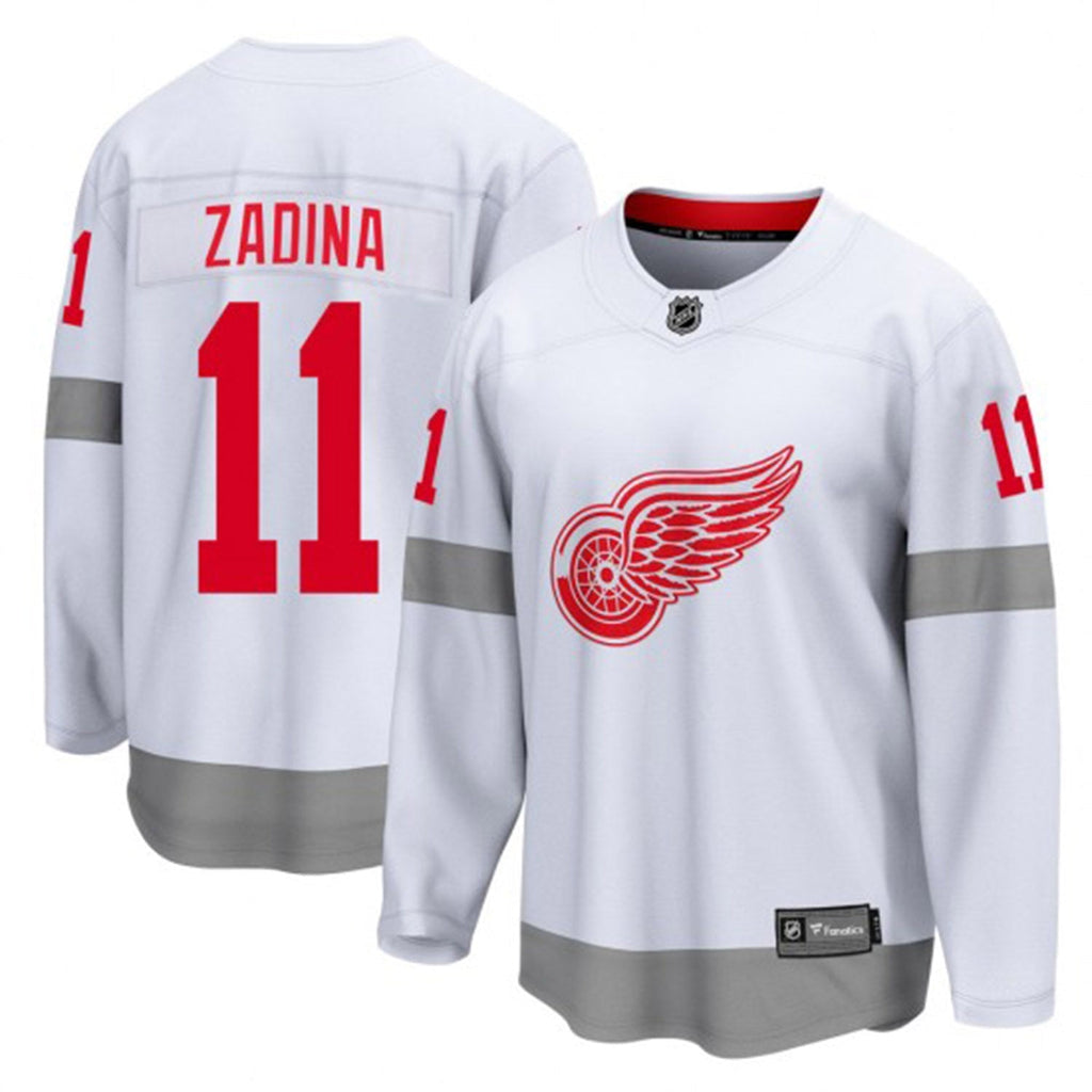 Filip Zadina Detroit Red Wings 11 Jersey