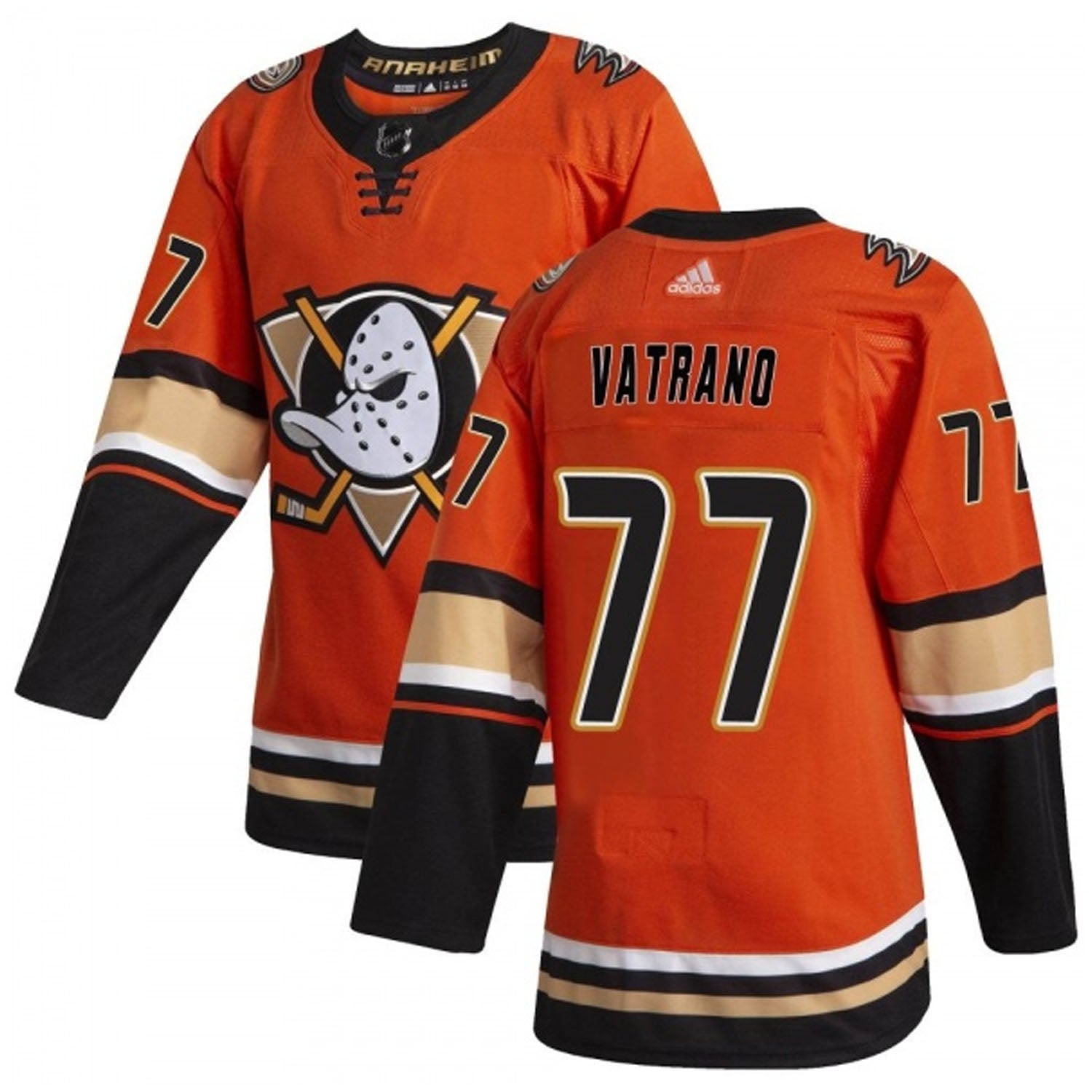 Frank Vatrano Anaheim Ducks 77 Jersey