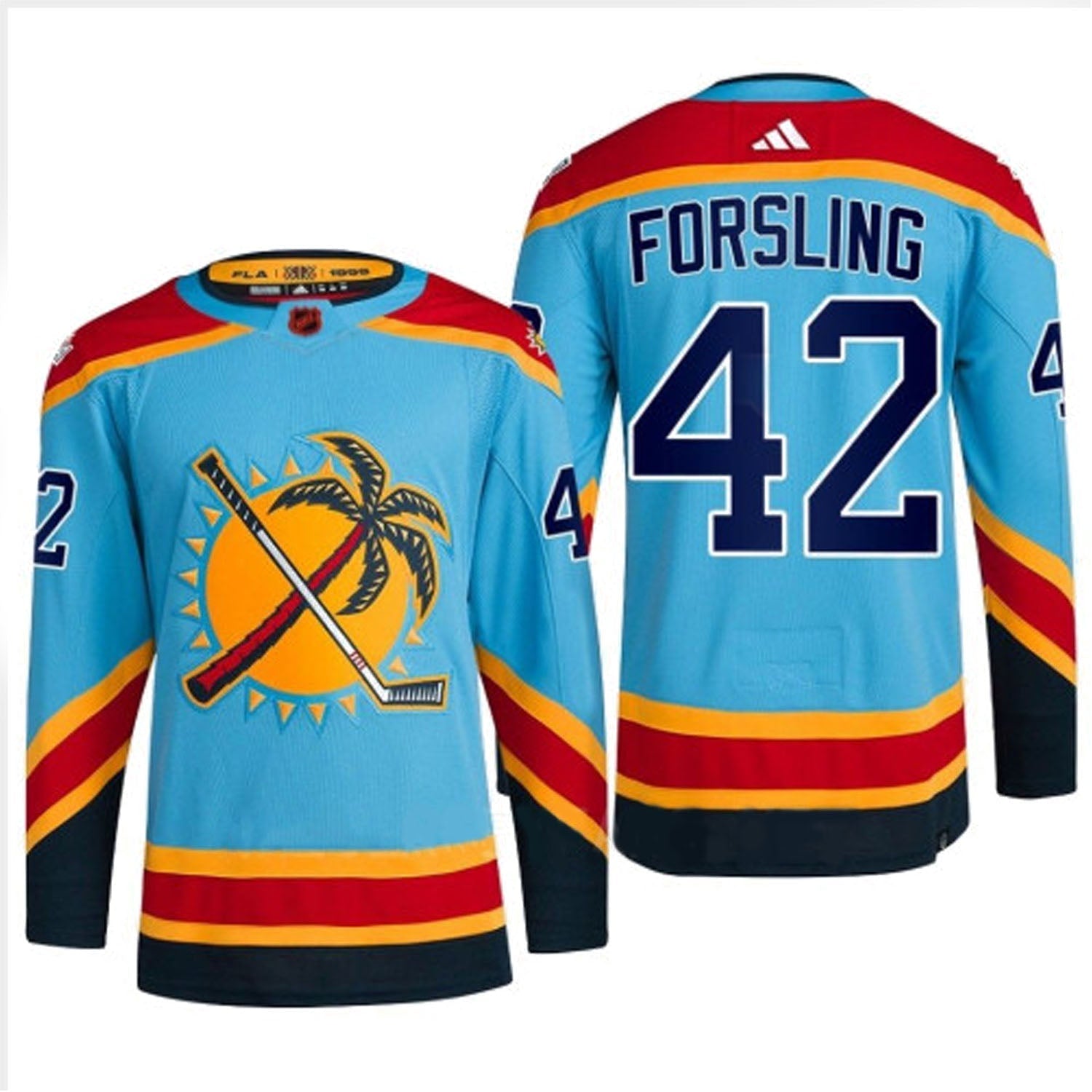 Gustav Forsling Florida Panthers 42 Jersey