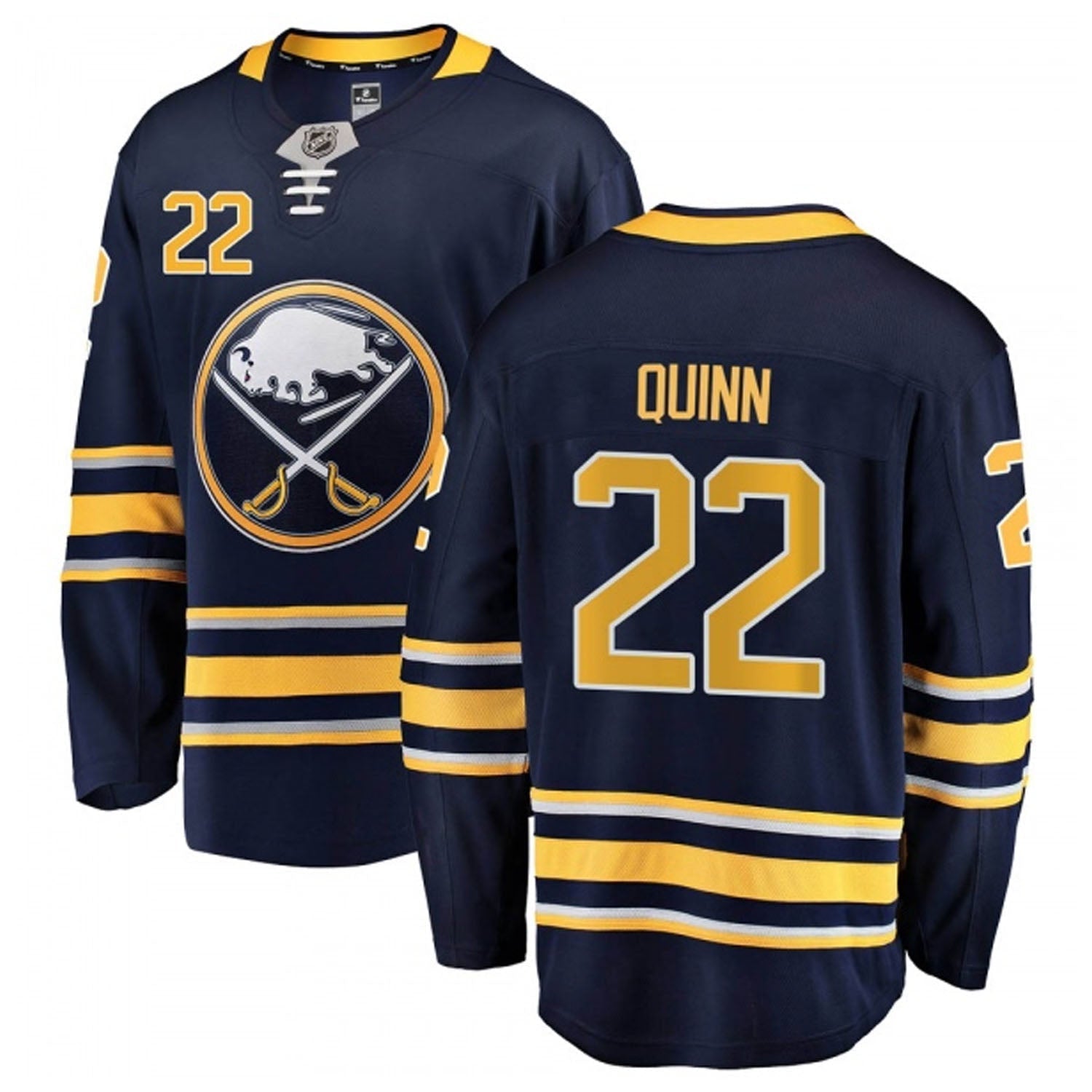 Jack Quinn Buffalo Sabres 22 Jersey
