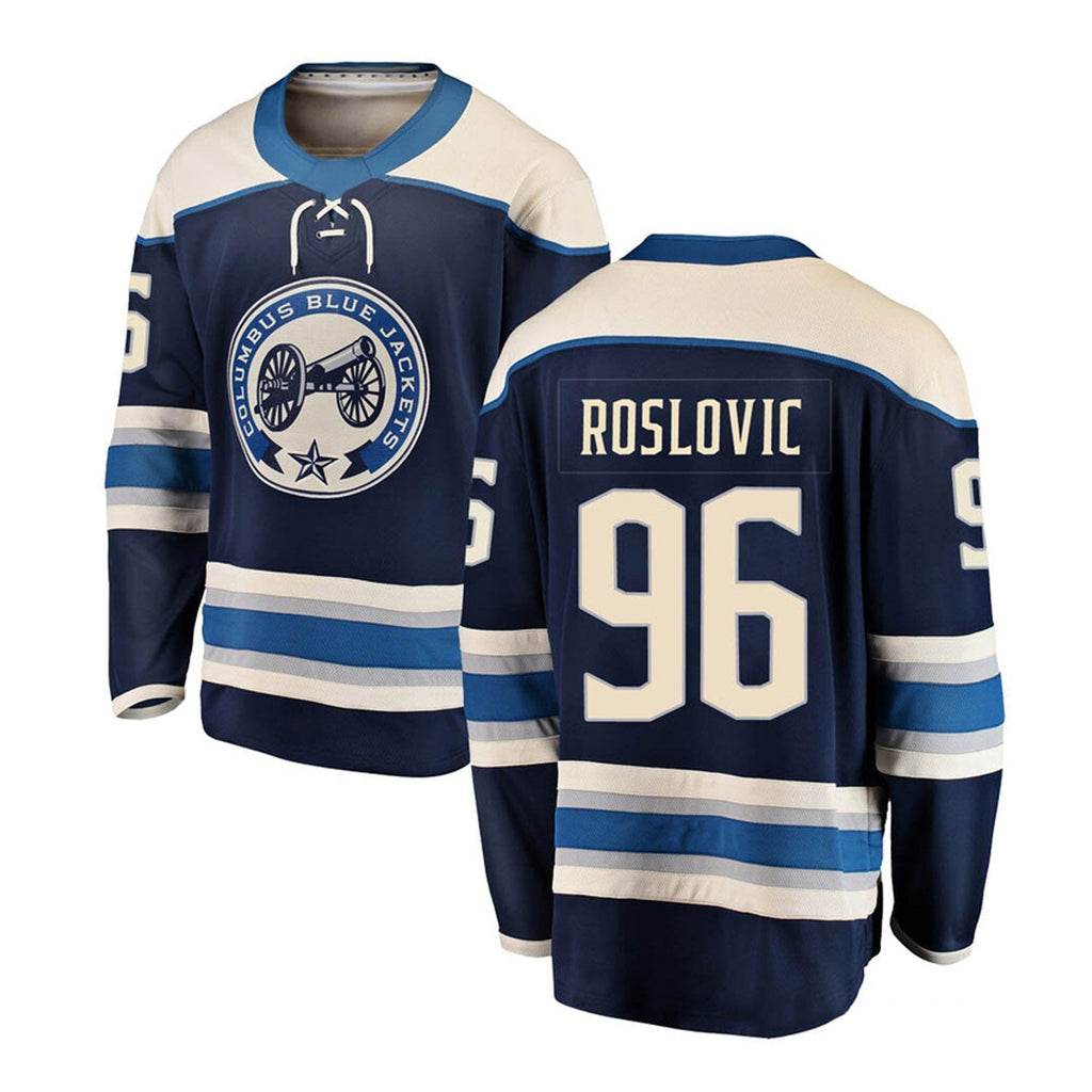 Jack Roslovic Columbus Blue Jackets 96 Jersey