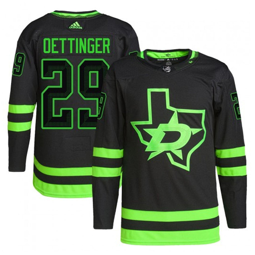 Jake Oettinger Dallas Stars 29 Jersey