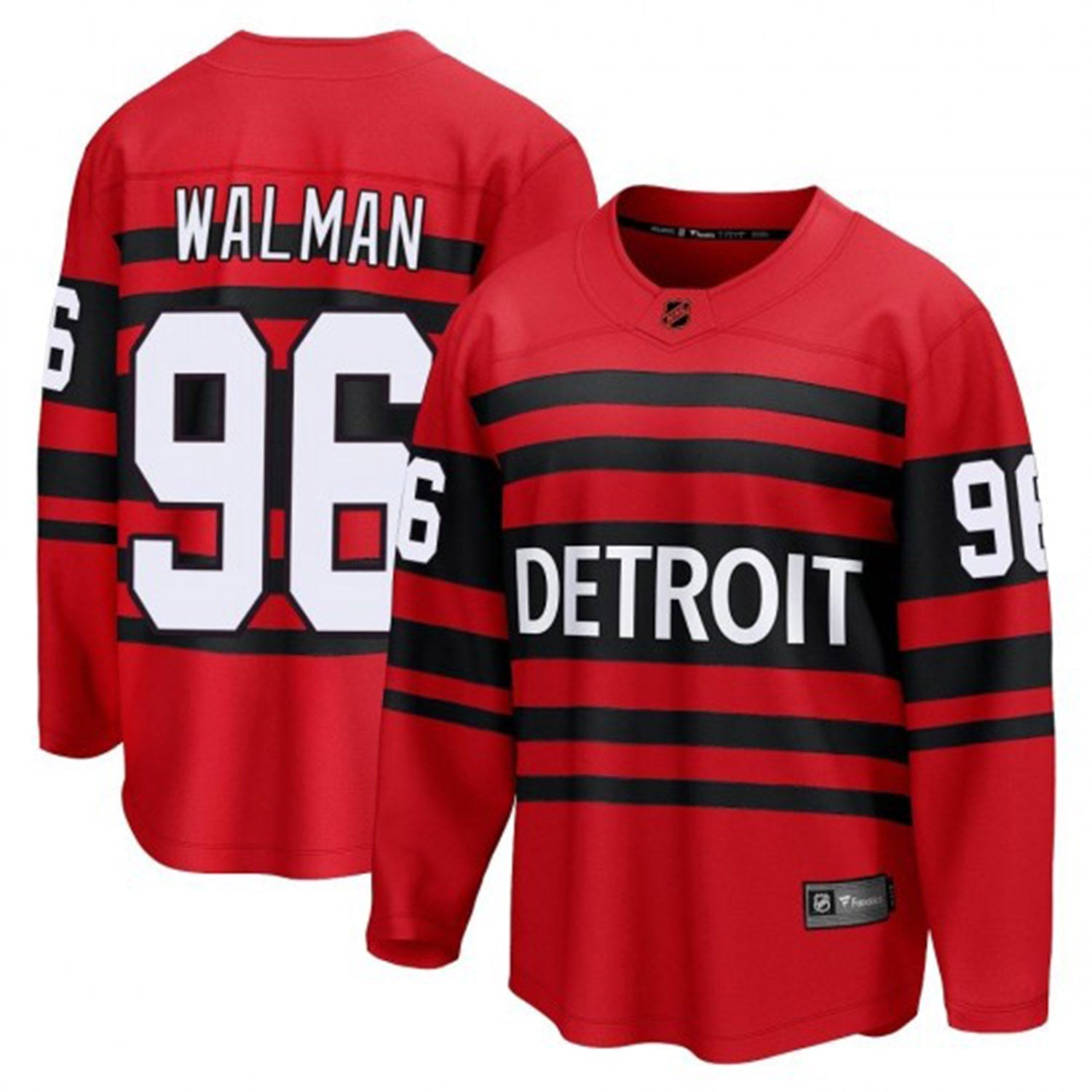 Jake Walman Detroit Red Wings 96 Jersey