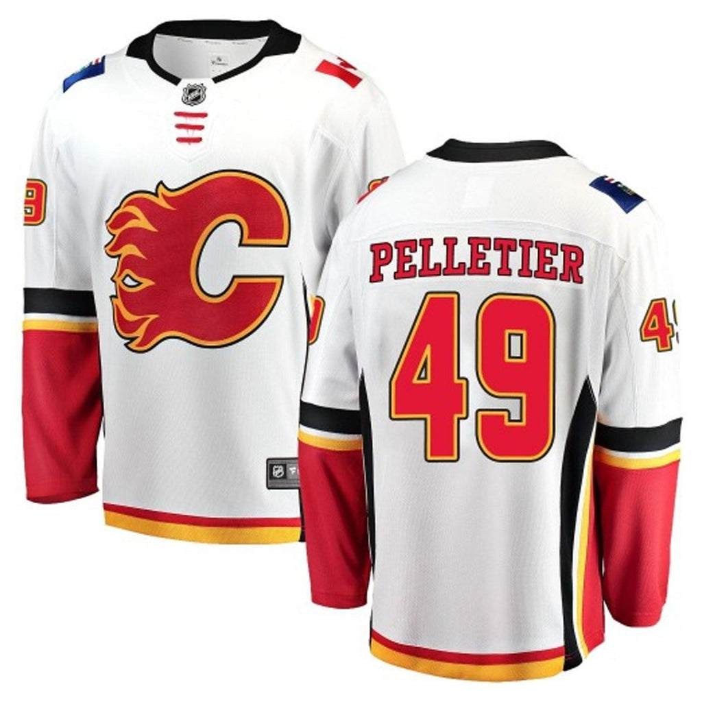 Jakob Pelletier Calgary Flames 49 Jersey