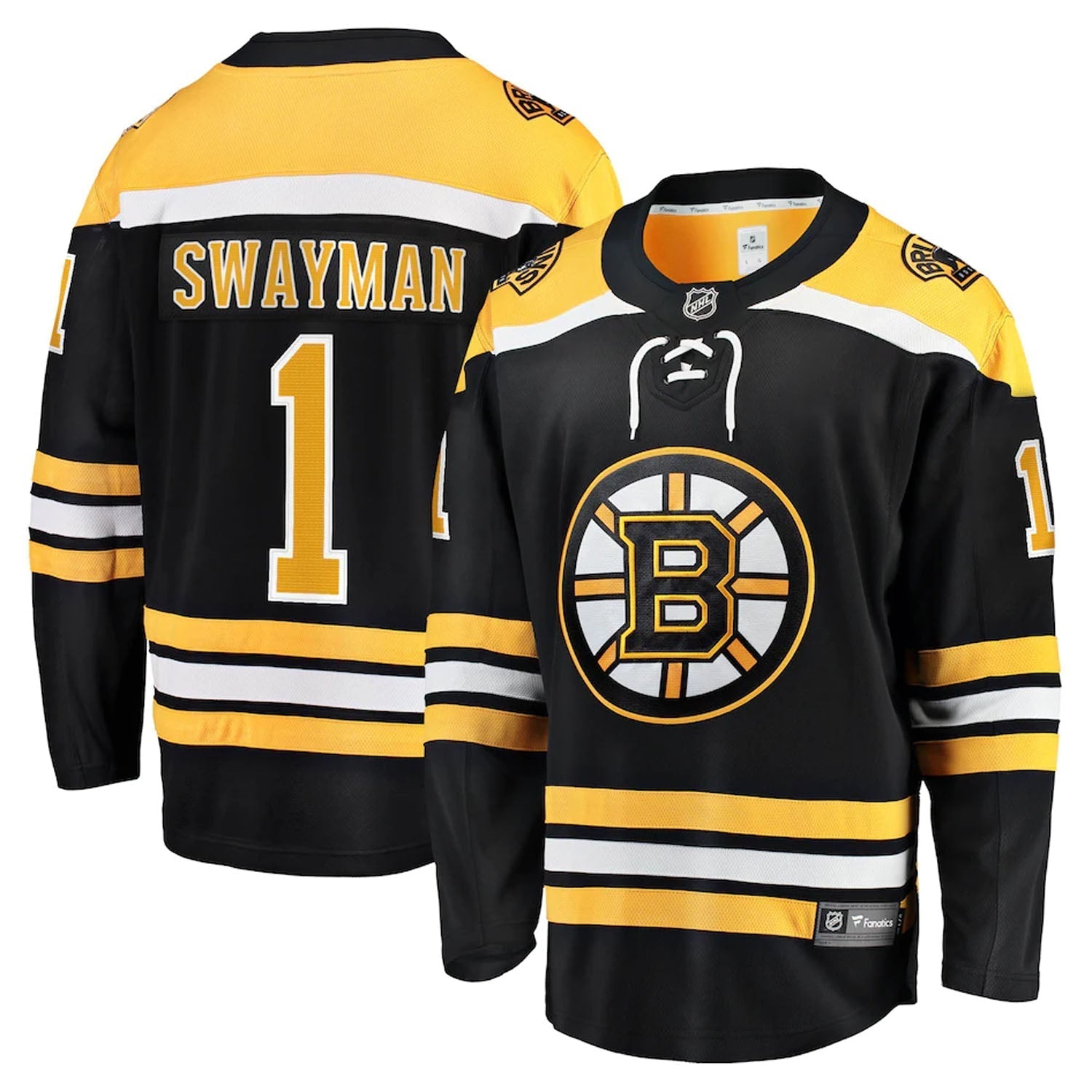 Jeremy Swayman Boston Bruins 1 Jersey