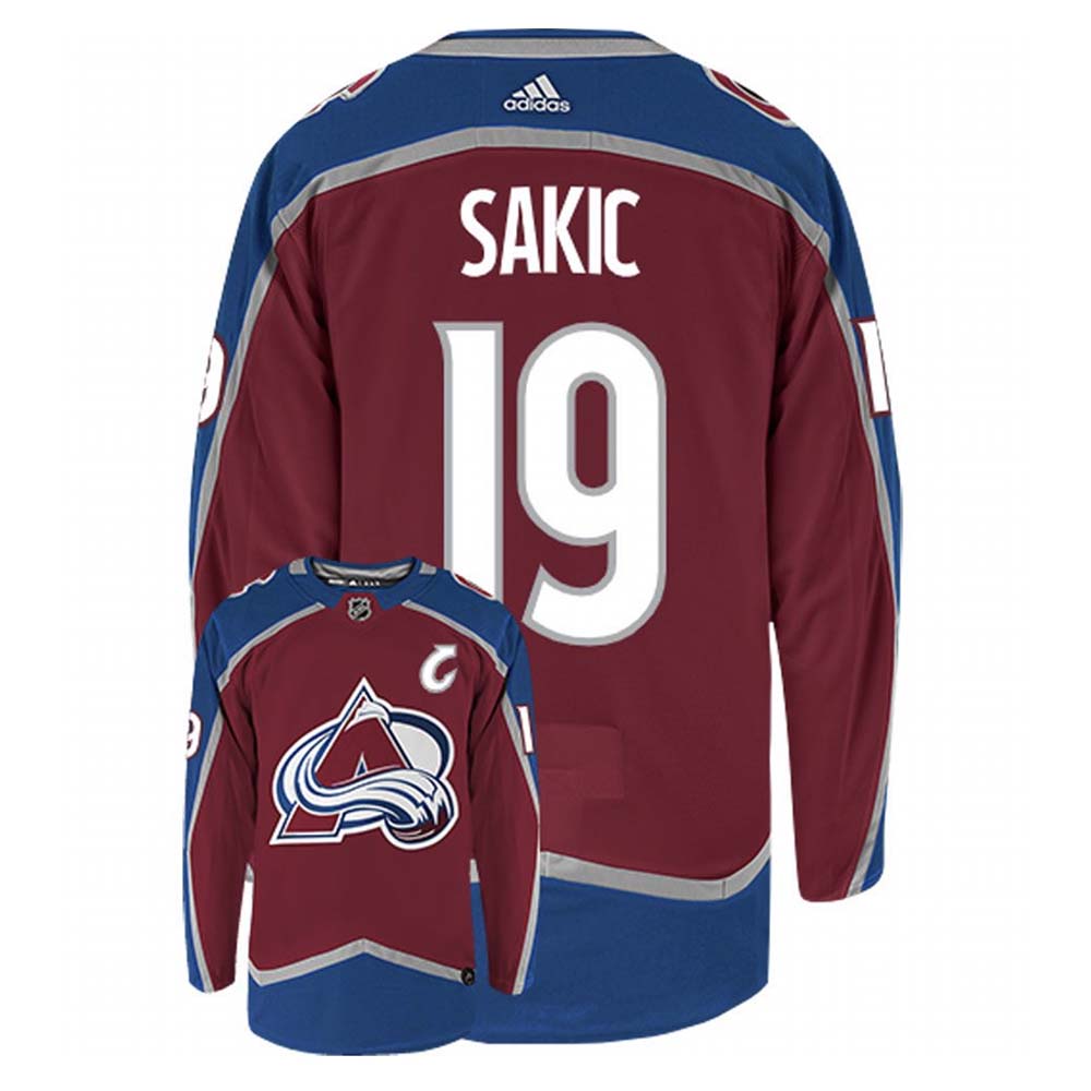 Joe Sakic Colorado Avalanche 19 Jersey