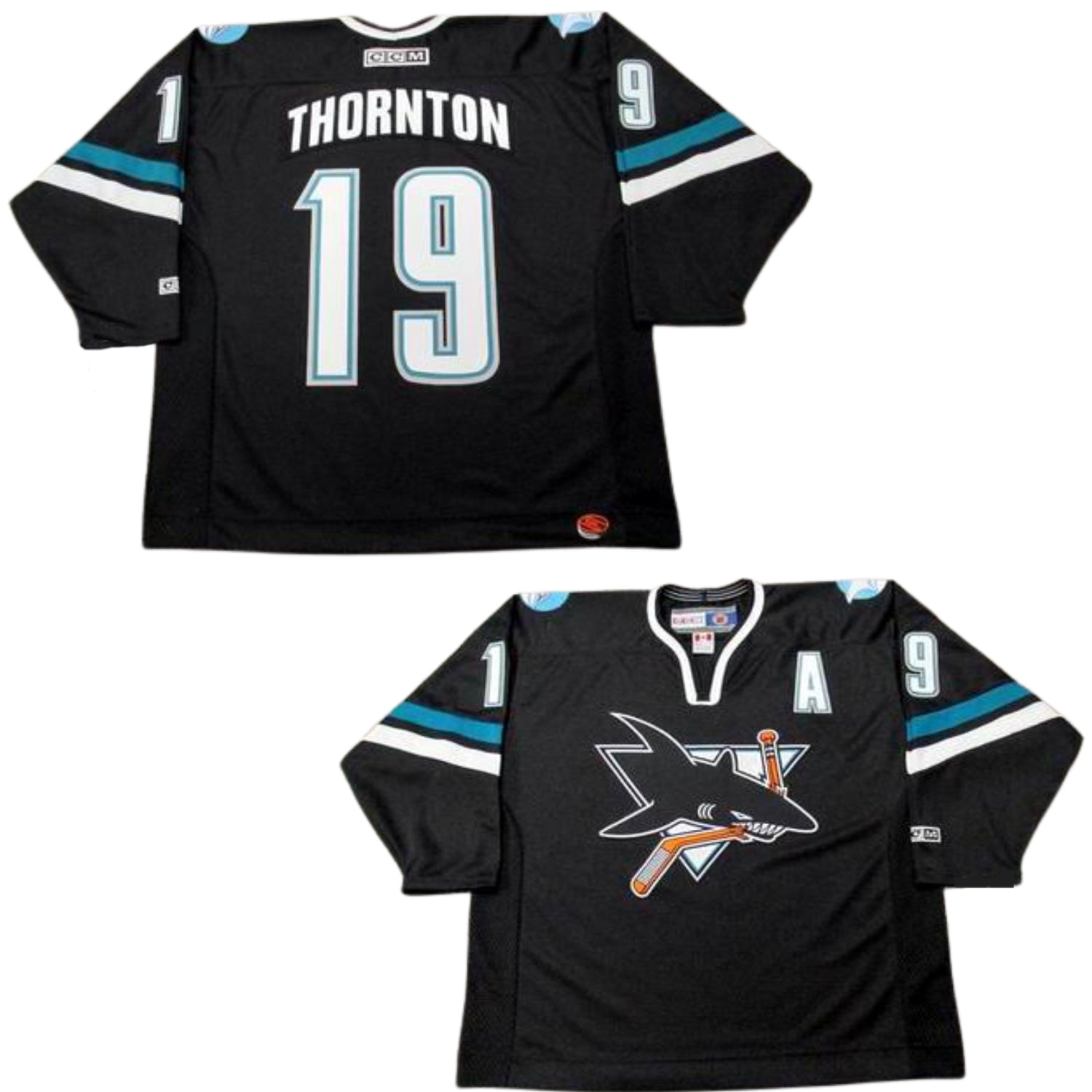 Joe Thornton San Jose Sharks 19 Jersey