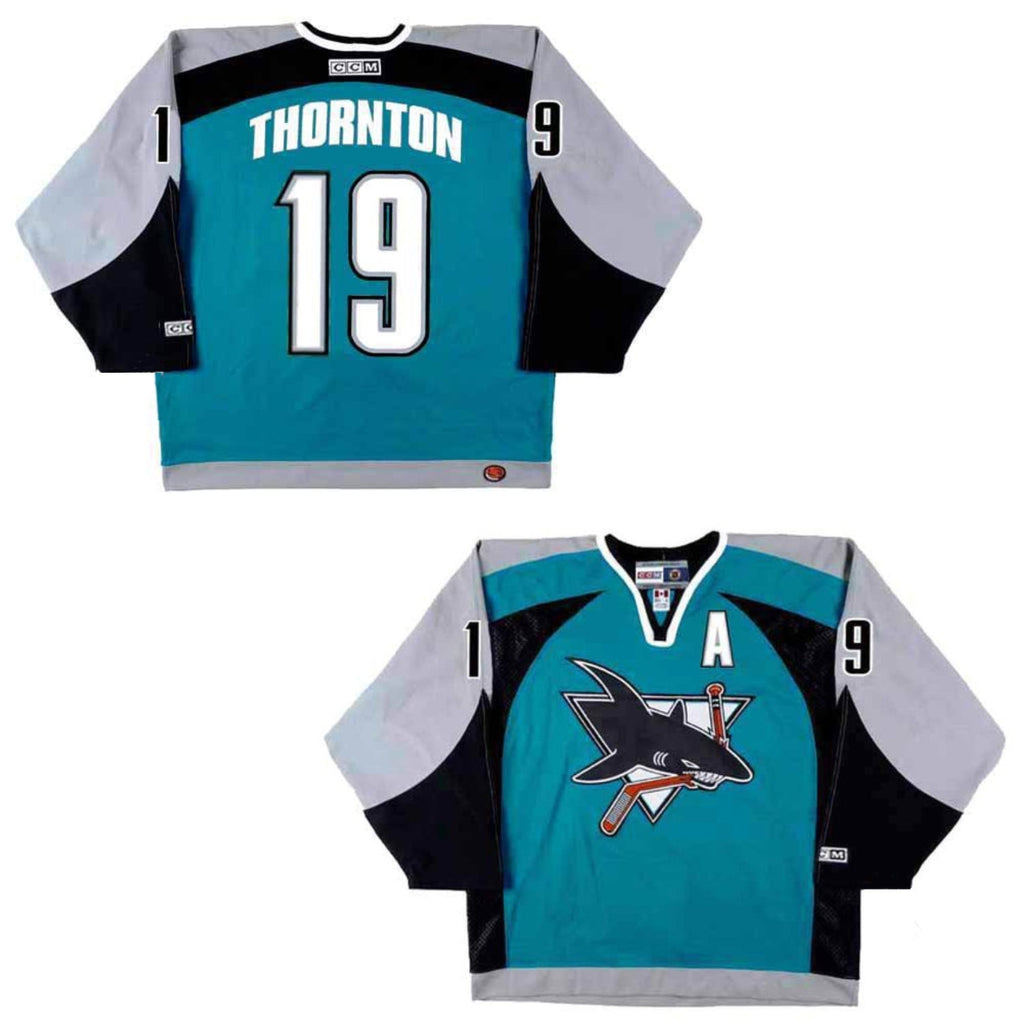 Joe Thornton San Jose Sharks 19 Jersey