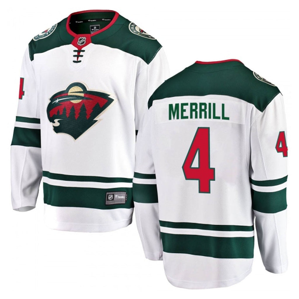Jon Merrill Minnesota Wild 4 Jersey