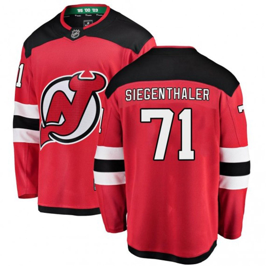 Jonas Siegenthaler New Jersey Devils 71 Jersey
