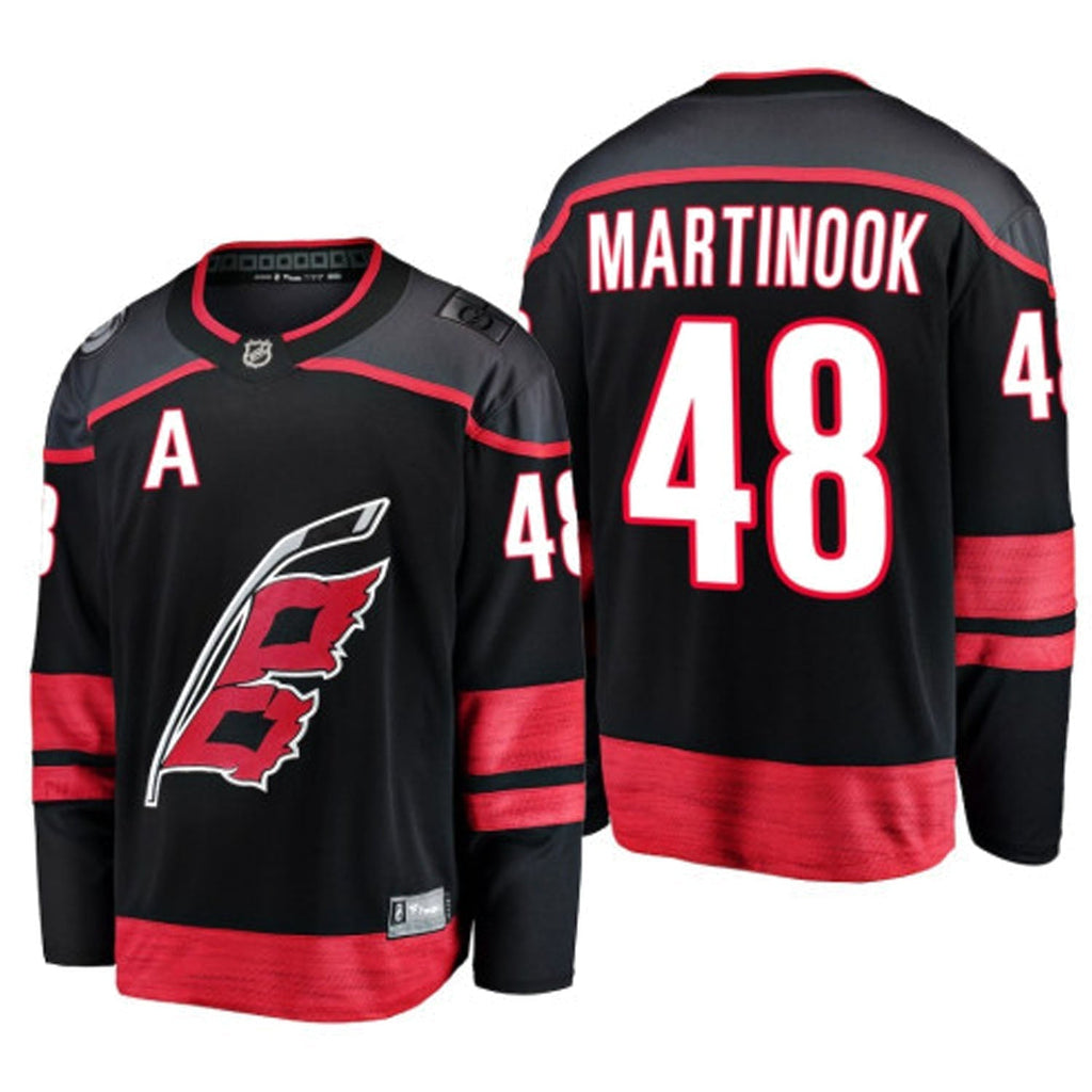 Jordan Martinook Carolina Hurricanes 48 Jersey