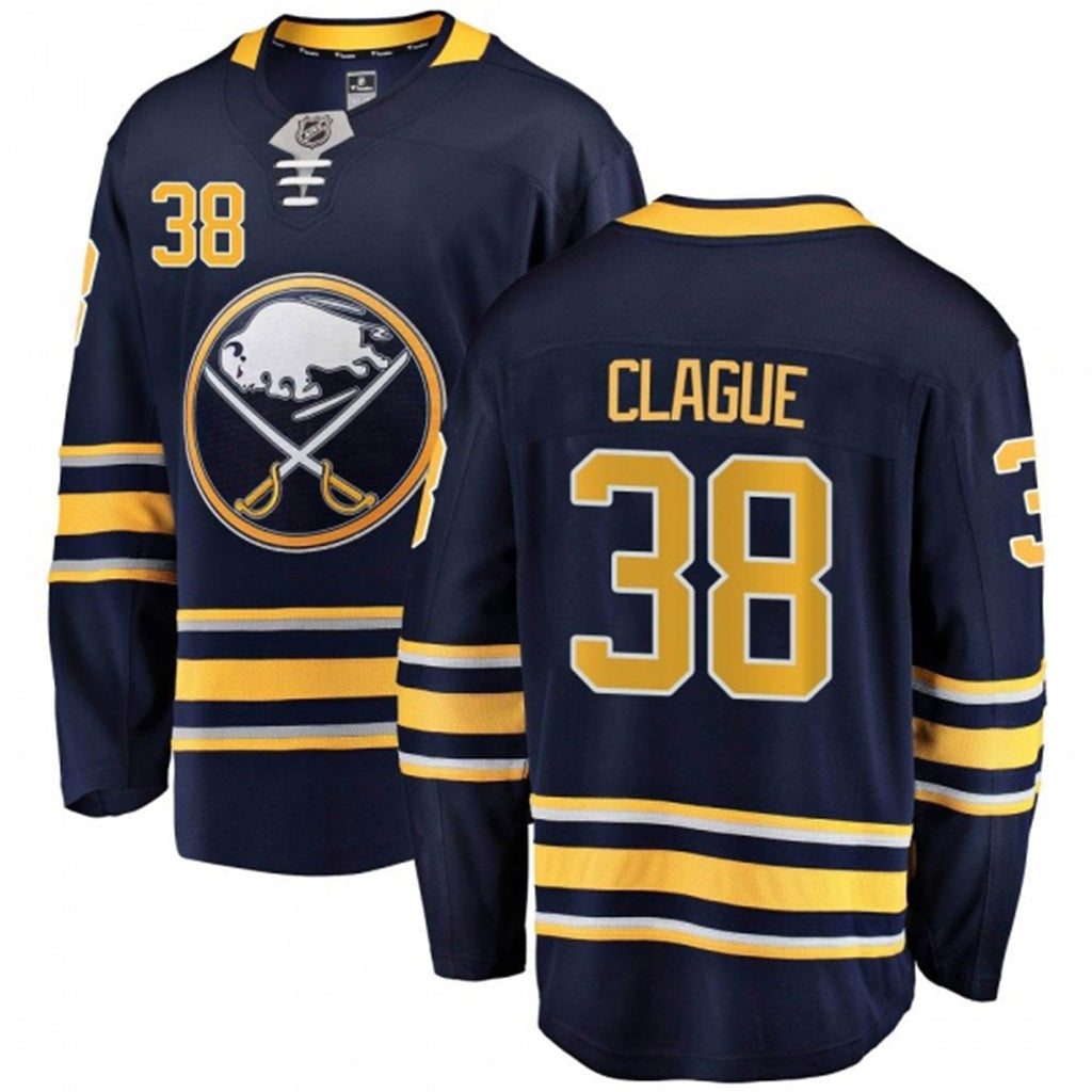 Kale Clague Buffalo Sabres 38 Jersey