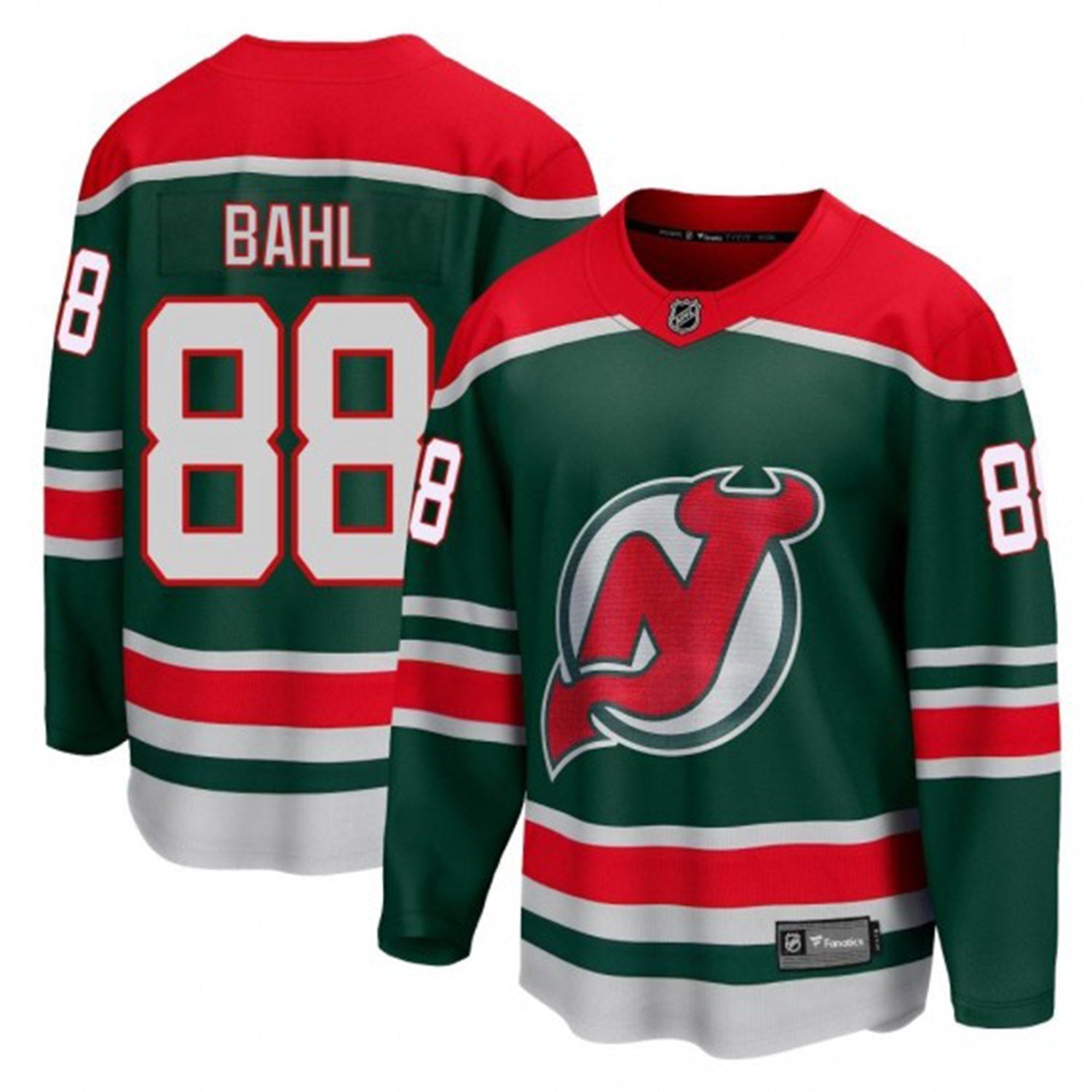 Kevin Bahl New Jersey Devils 88 Jersey