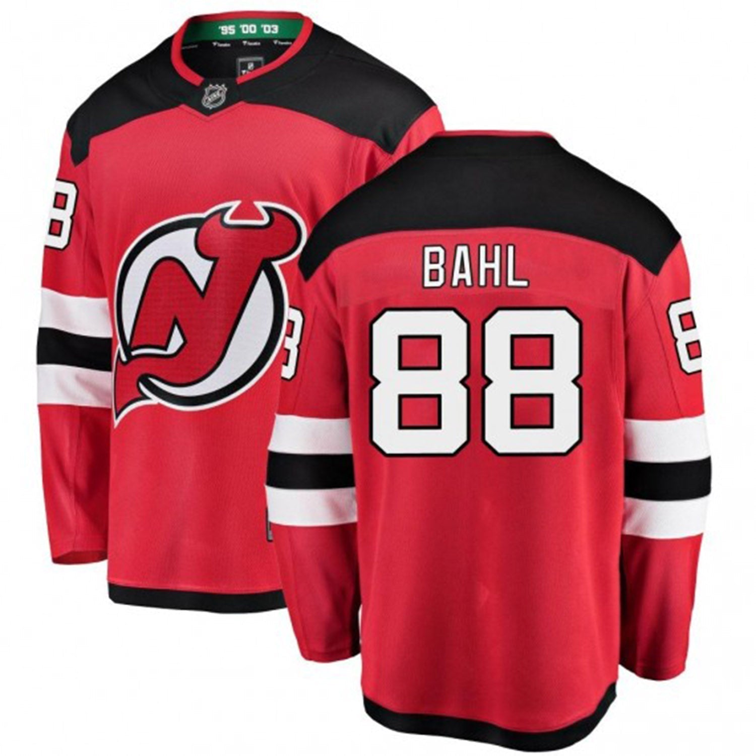 Kevin Bahl New Jersey Devils 88 Jersey