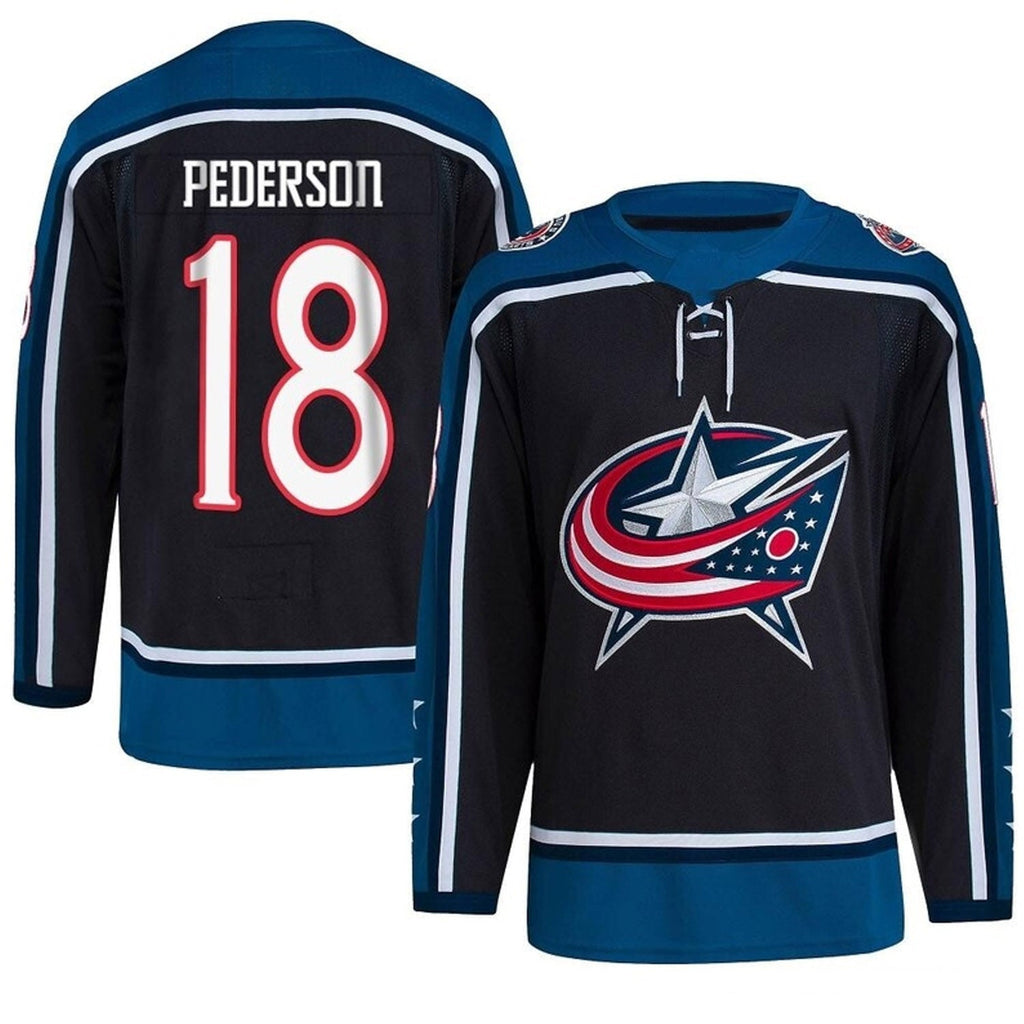 Lane Pederson Columbus Blue Jackets 18 Jersey
