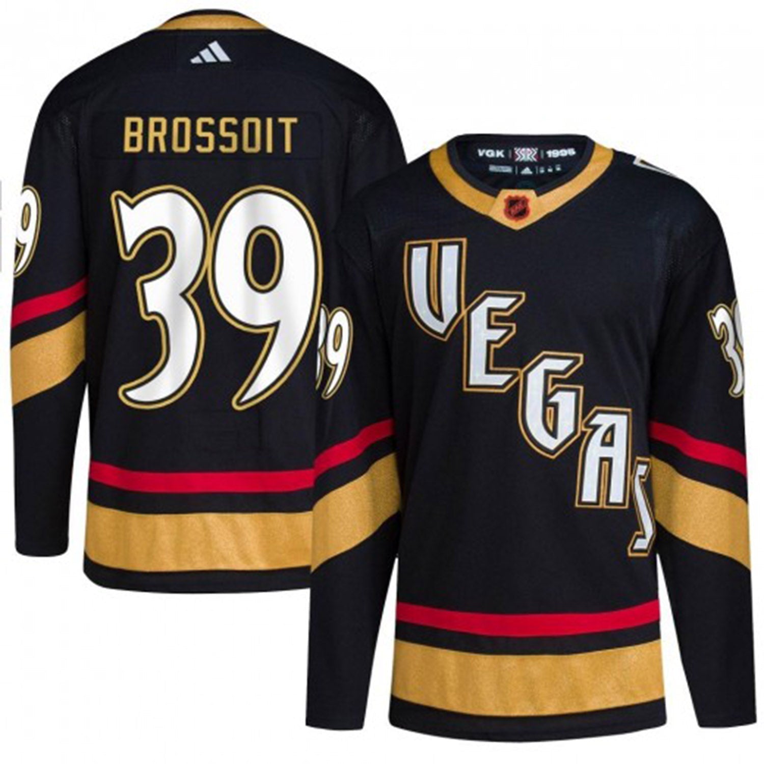 Laurent Brossoit Vegas Golden Knights 39 Jersey