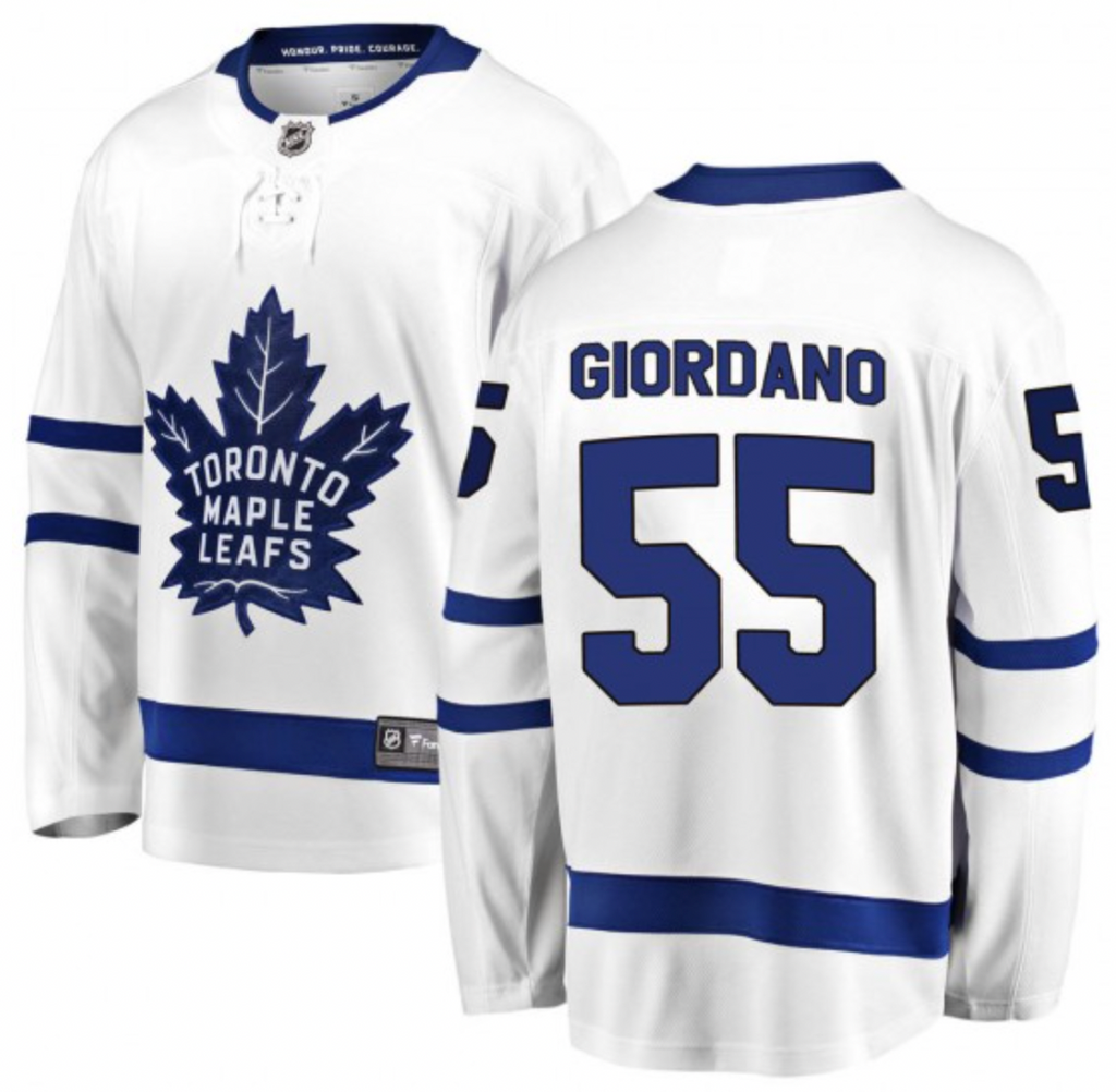 Mark Giordano Toronto Maple Leafs 55 Jersey