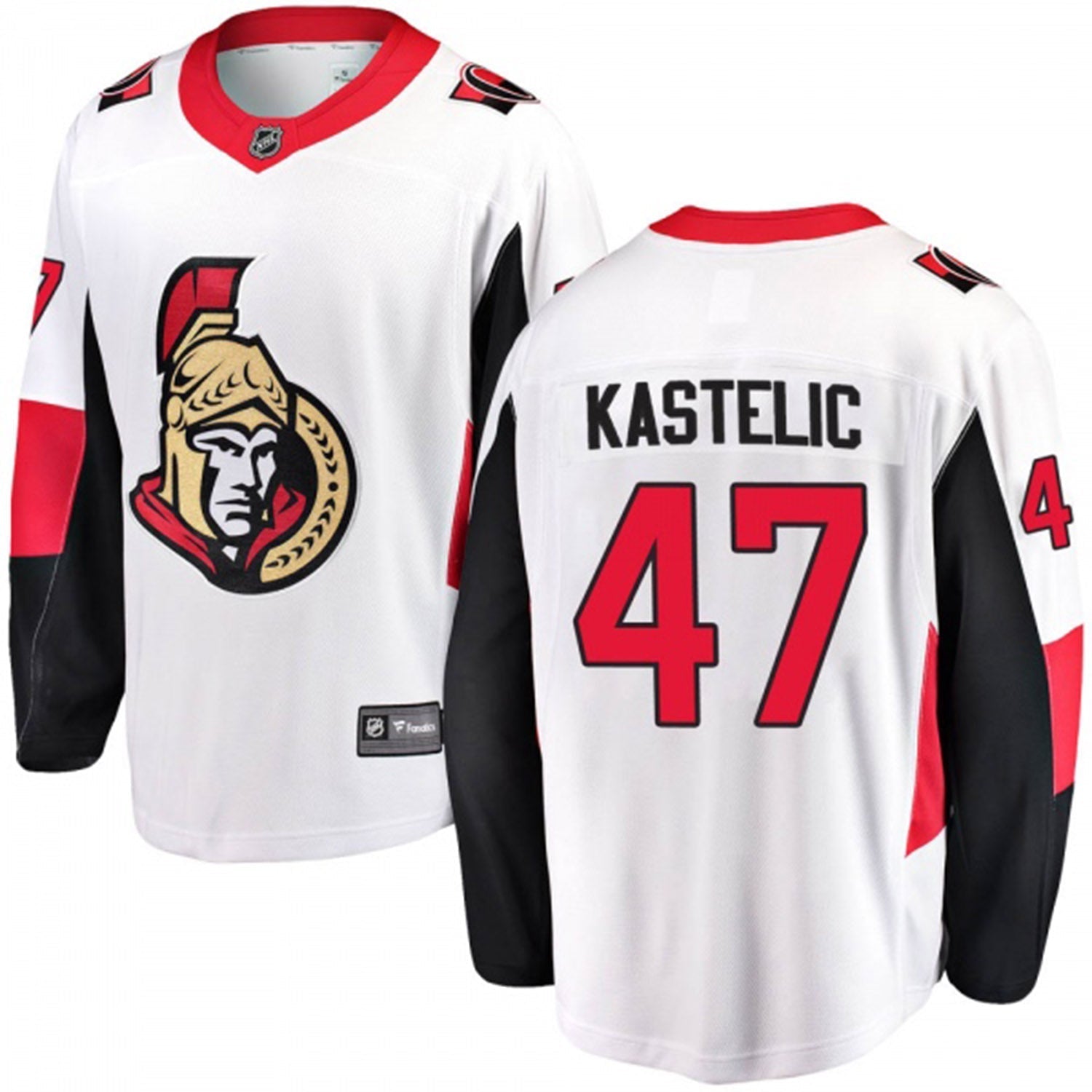 Mark Kastelic Ottawa Senators 47 Jersey
