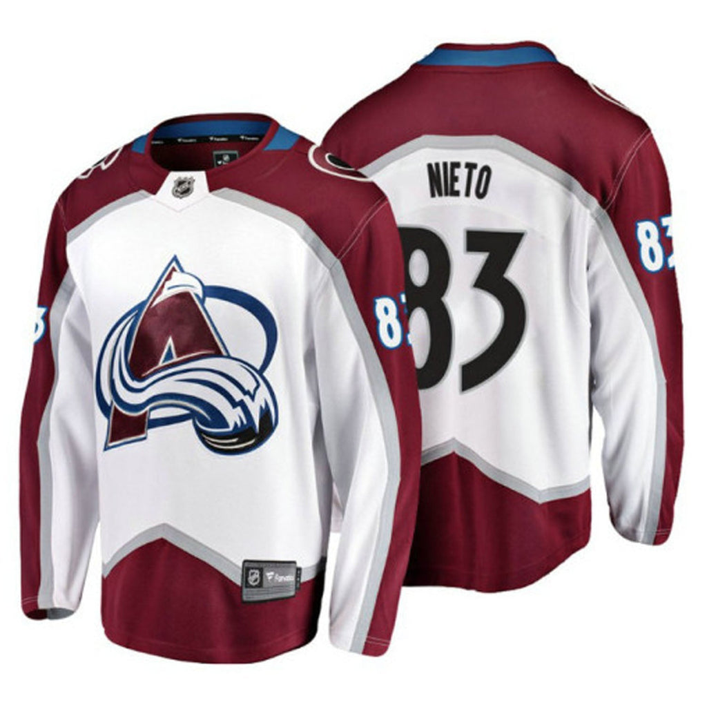 Matt Nieto Colorado Avalanche 83 Jersey