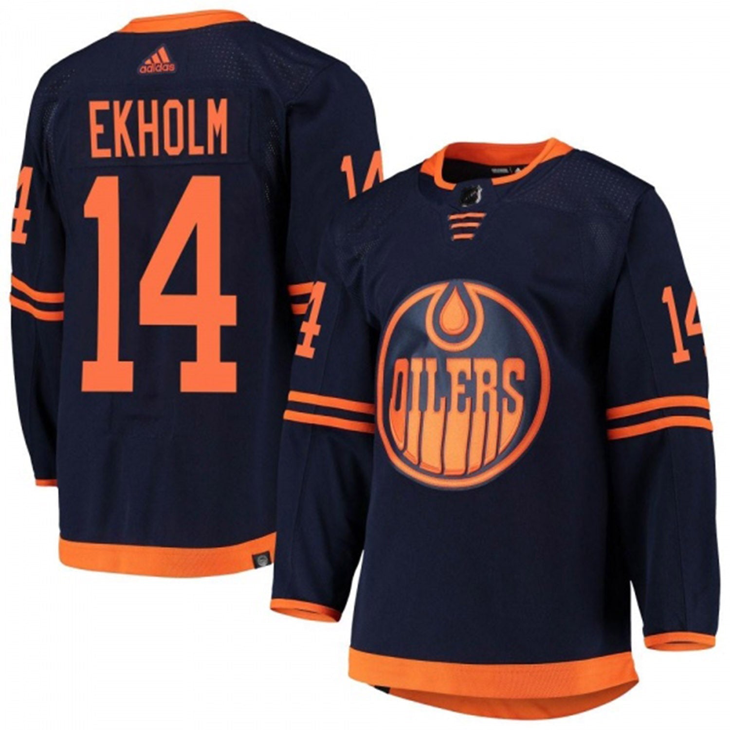 Mattias Ekholm Edmonton Oilers 14 Jersey