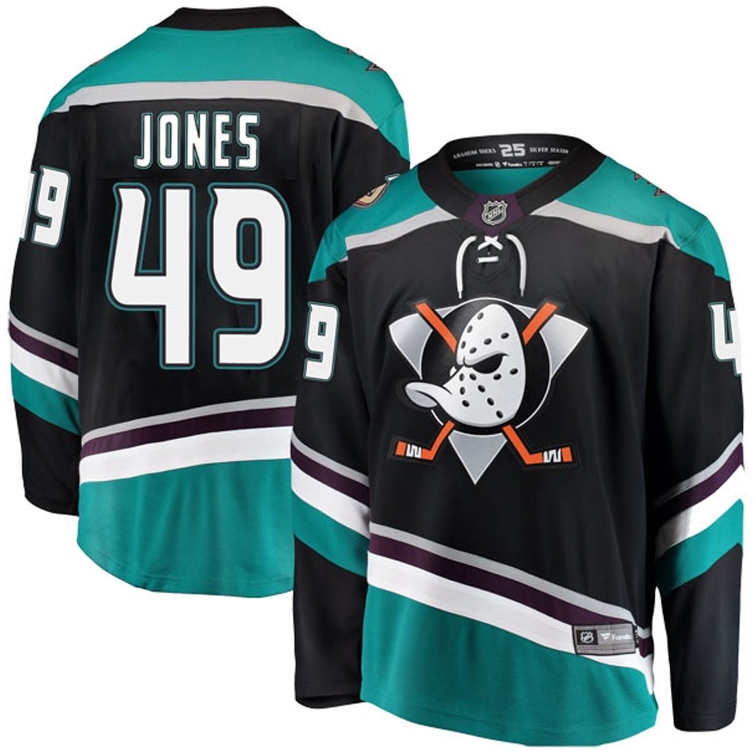 Max Jones Anaheim Ducks 49 Jersey