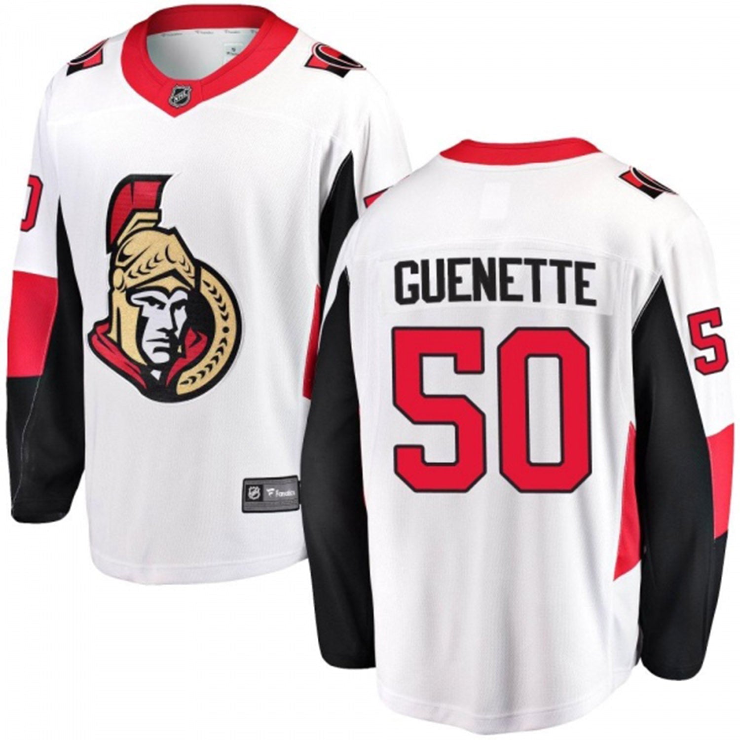 Maxence Guenette Chicago Blackhawks 50 Jersey