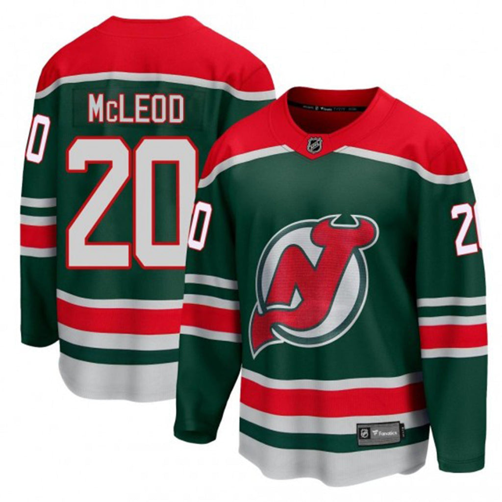 Michael Mcleod New Jersey Devils 20 Jersey