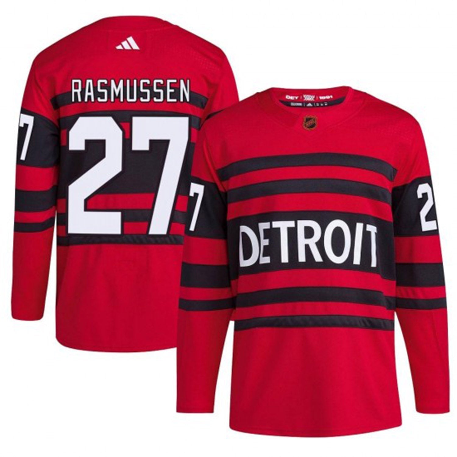 Michael Rasmussen Detroit Red Wings 27 Jersey
