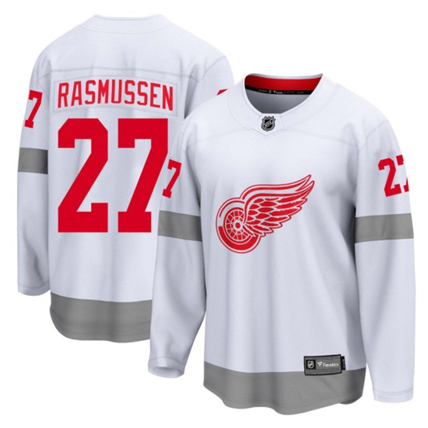 Michael Rasmussen Detroit Red Wings 27 Jersey